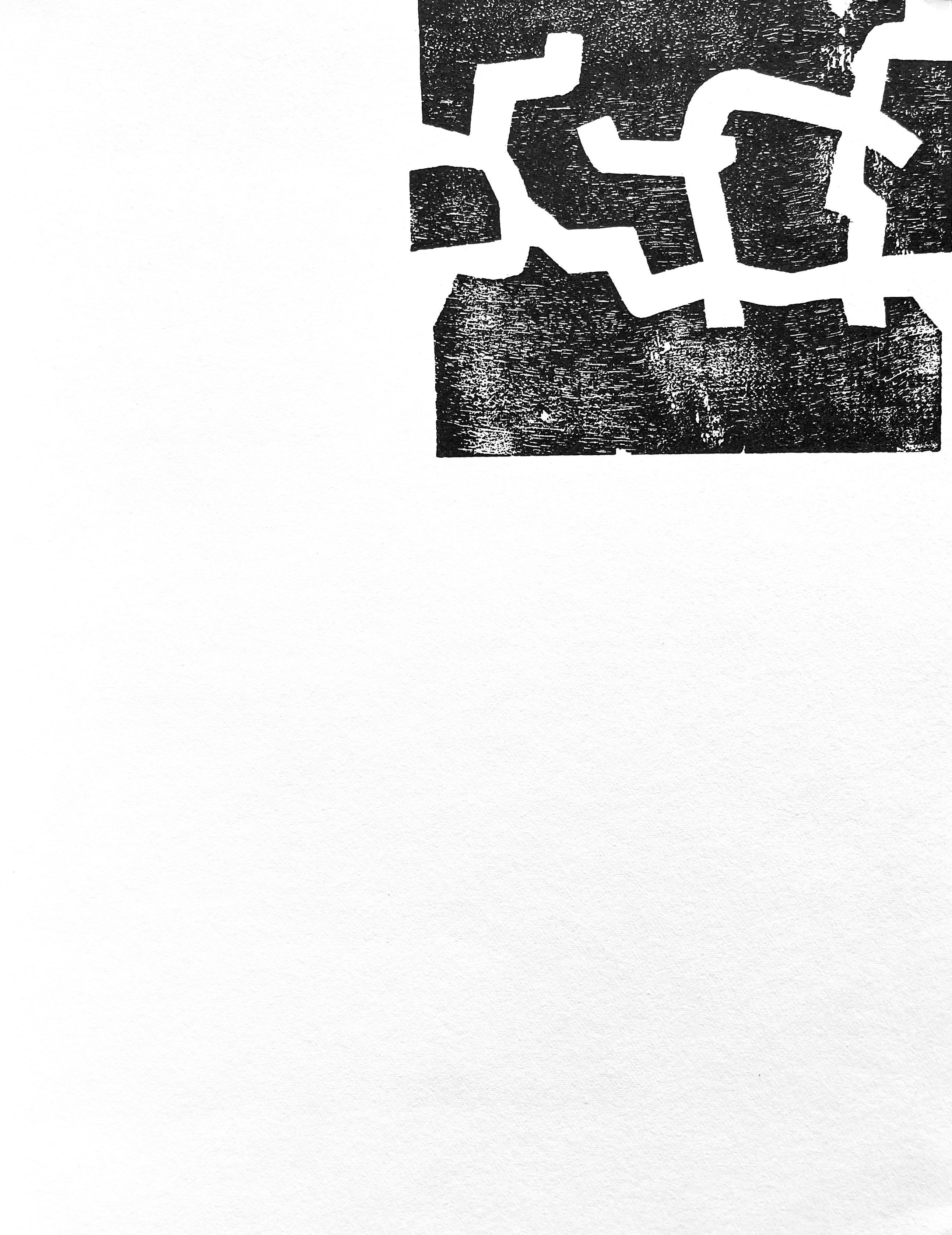 Eduardo Chillida, Untitled, from Derriere le Miroir, 1968