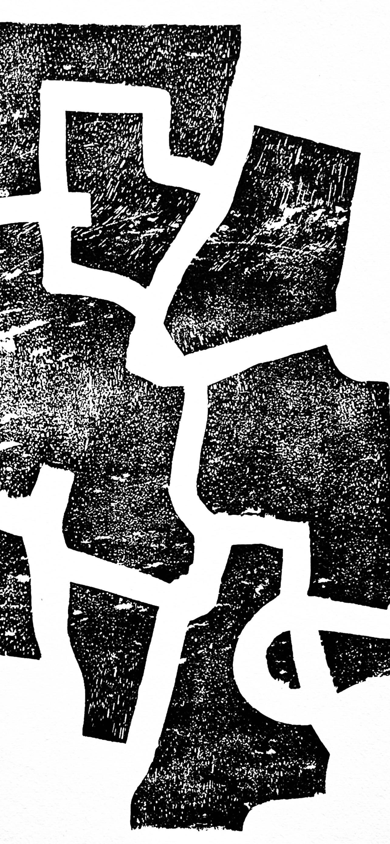 Eduardo Chillida, Untitled, from Derriere le Miroir, 1968 For Sale 3