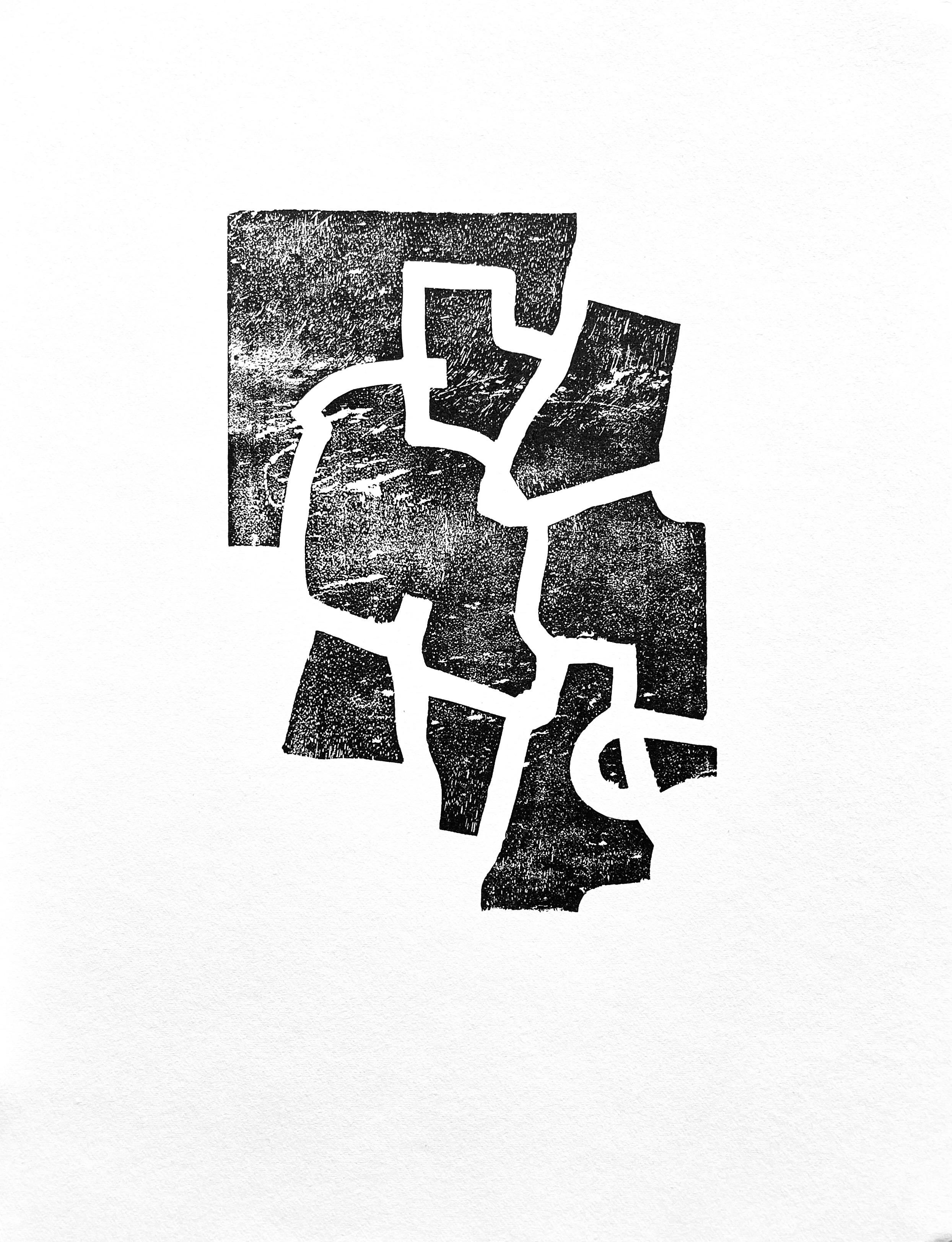 Eduardo Chillida, Untitled, from Derriere le Miroir, 1968 For Sale 4