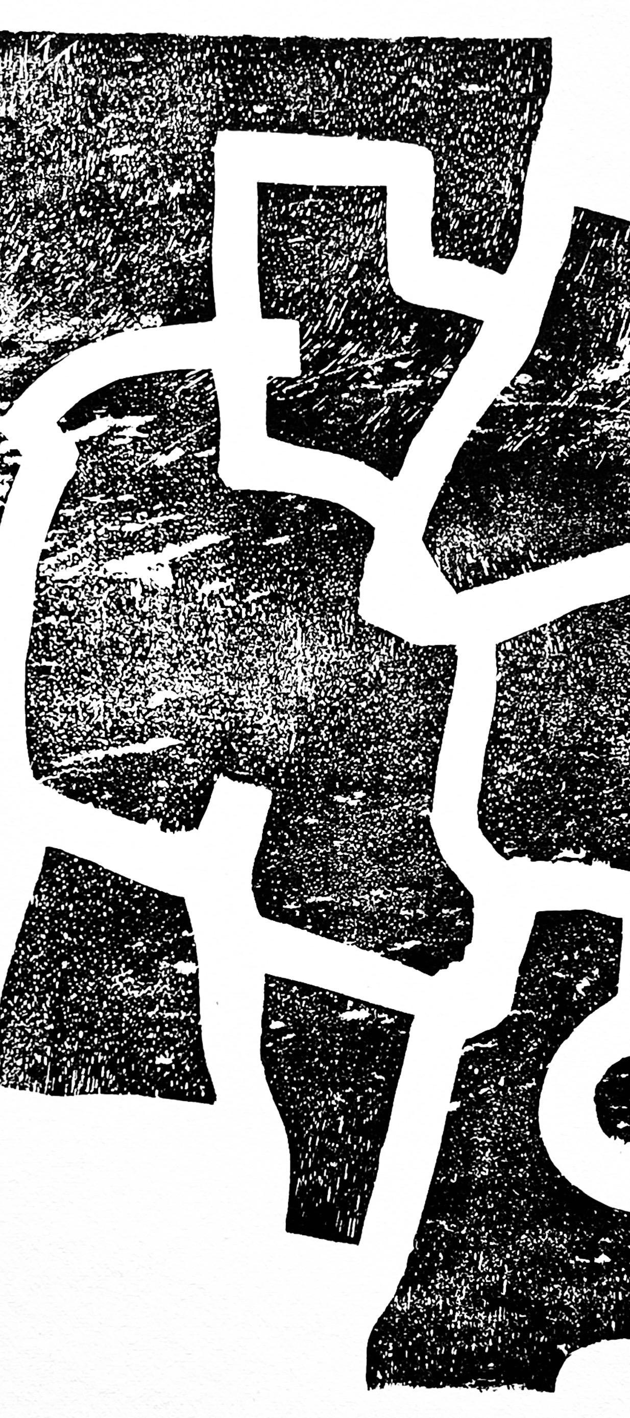 Eduardo Chillida, Untitled, from Derriere le Miroir, 1968 For Sale 1