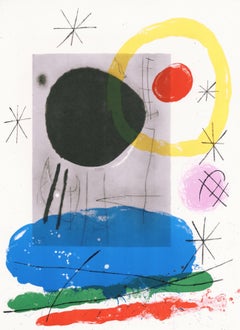 Miró, Composición (Cramer 102; Mourlot 428-449), Derrière le miroir (después de)