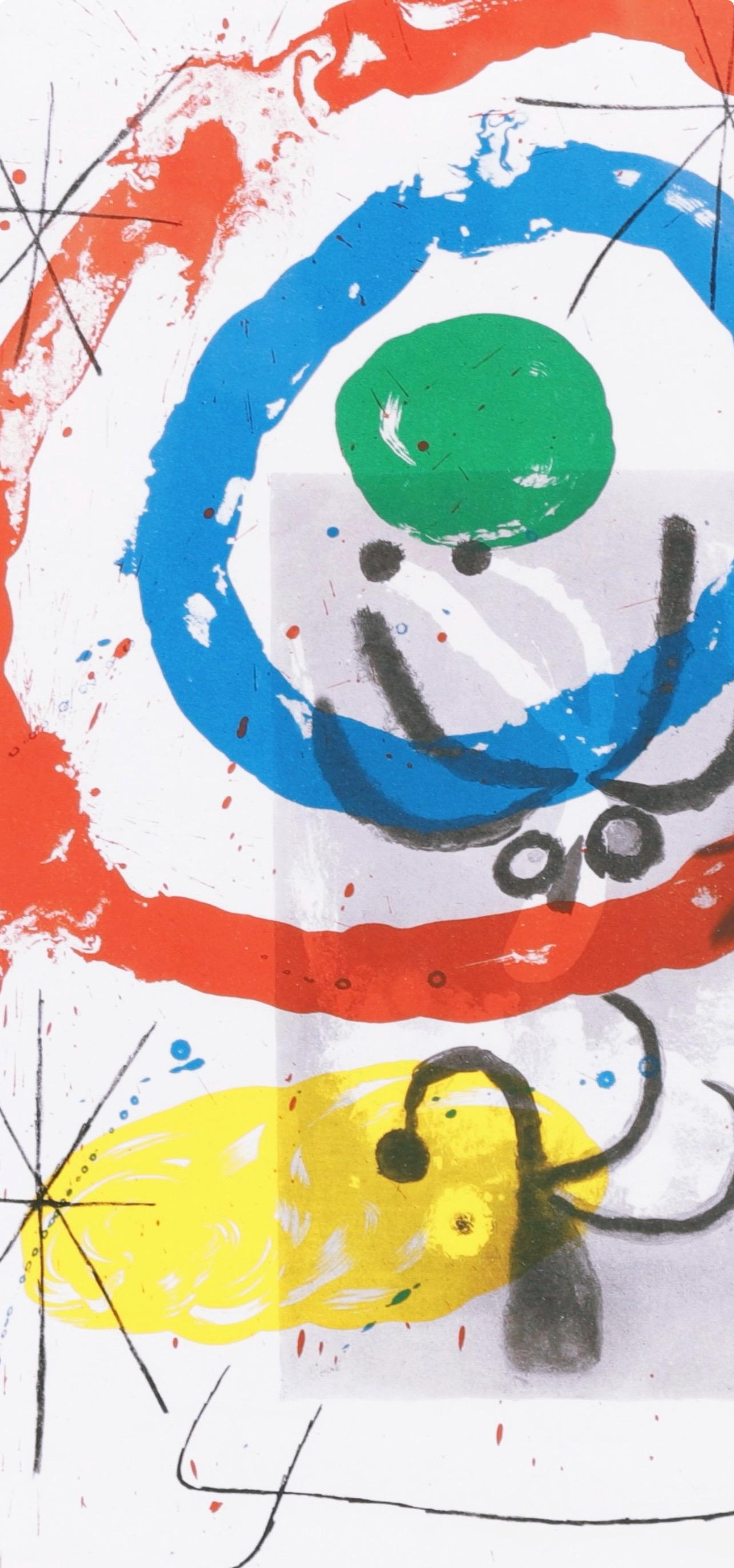 Miró, Sans titre (Cramer 102 ; Mourlot 428-449), Derrière le miroir (d'après) - Surréalisme Print par Joan Miró