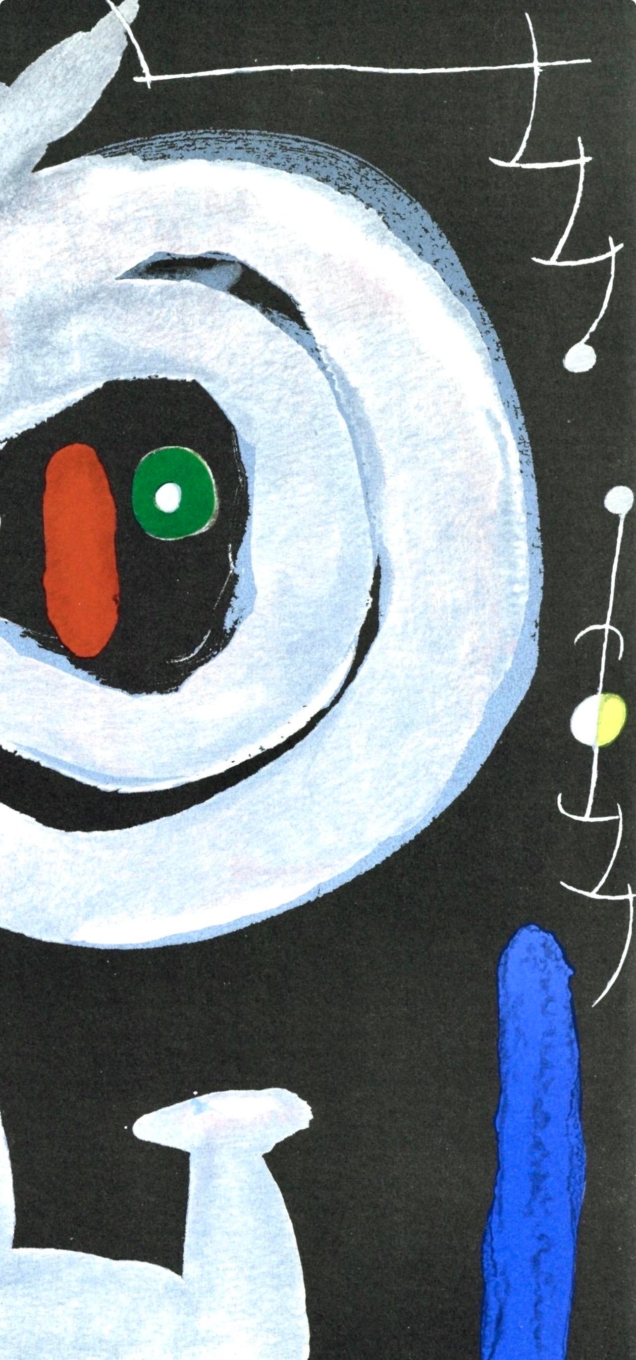 Joan Miro, Untitled, from Derriere le miroir, 1967 (after) - Surrealist Print by Joan Miró