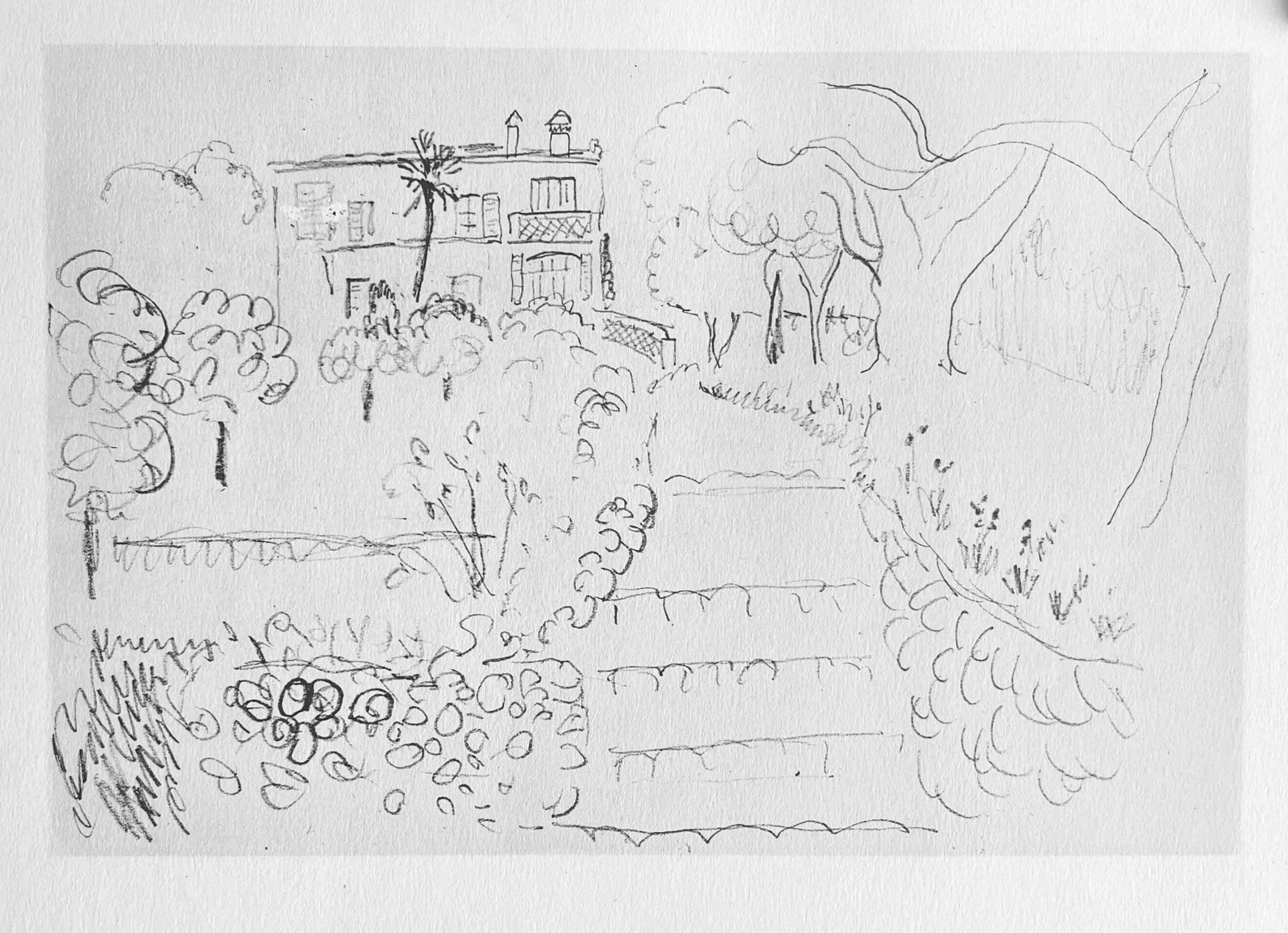 Henri Matisse, Crayon, from Drawings by Henri Matisse, 1925 (after) For Sale 4