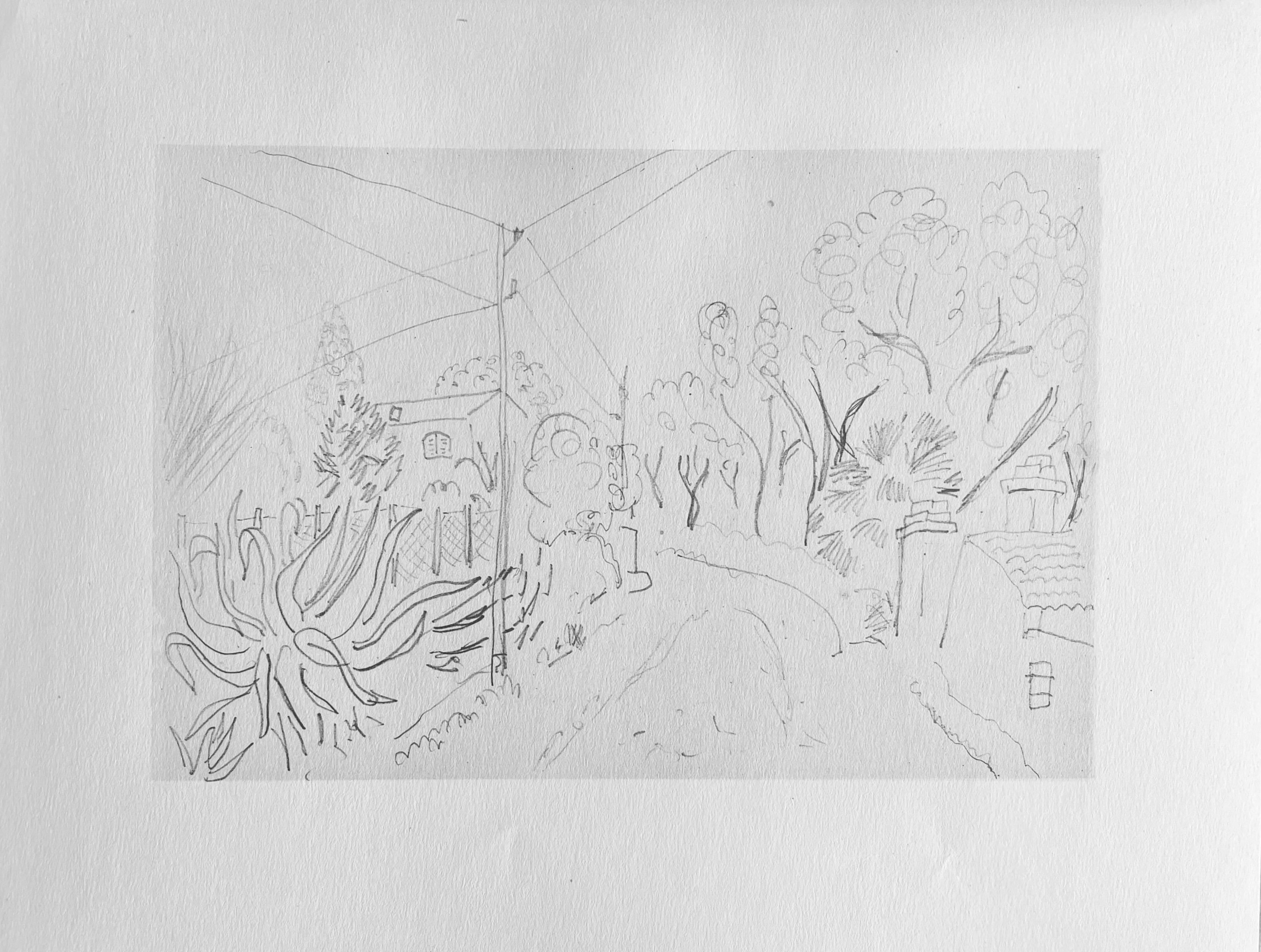 Henri Matisse, Crayon, from Drawings by Henri Matisse, 1925 (after) For Sale 3