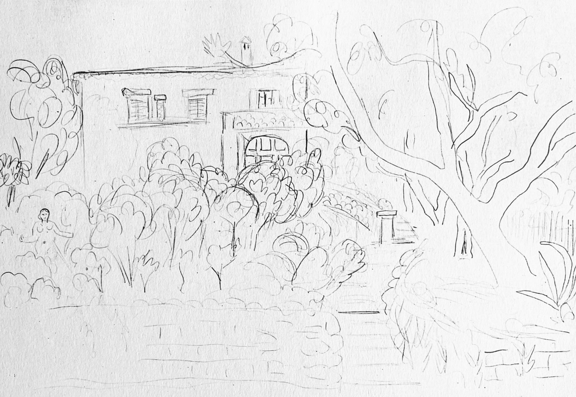 Henri Matisse, Crayon, from Drawings by Henri Matisse, 1925 (after)