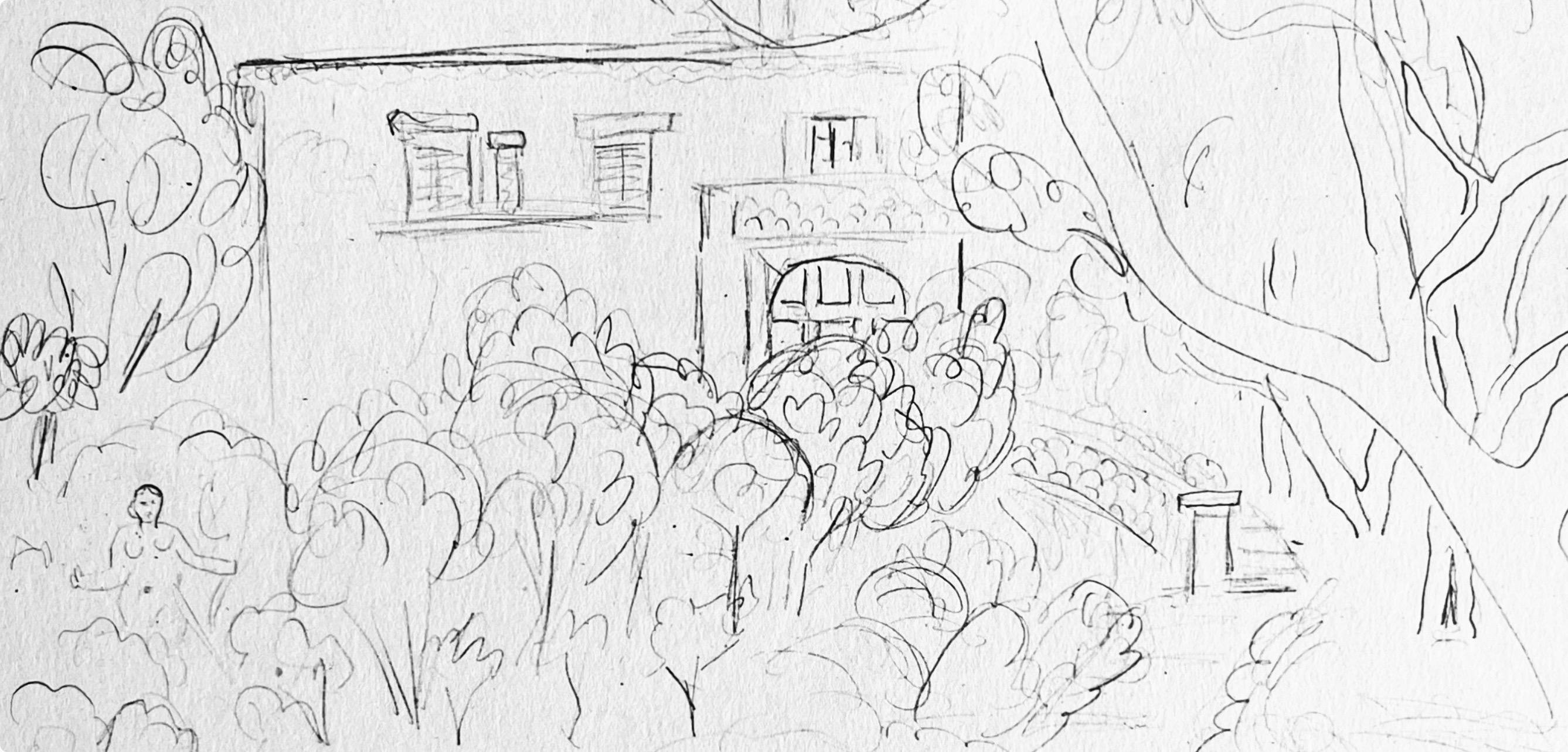 Henri Matisse, Crayon, from Drawings by Henri Matisse, 1925 (after) For Sale 1