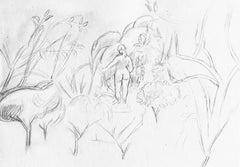 Matisse, Kreide, Dessins de Henri-Matisse (nach)