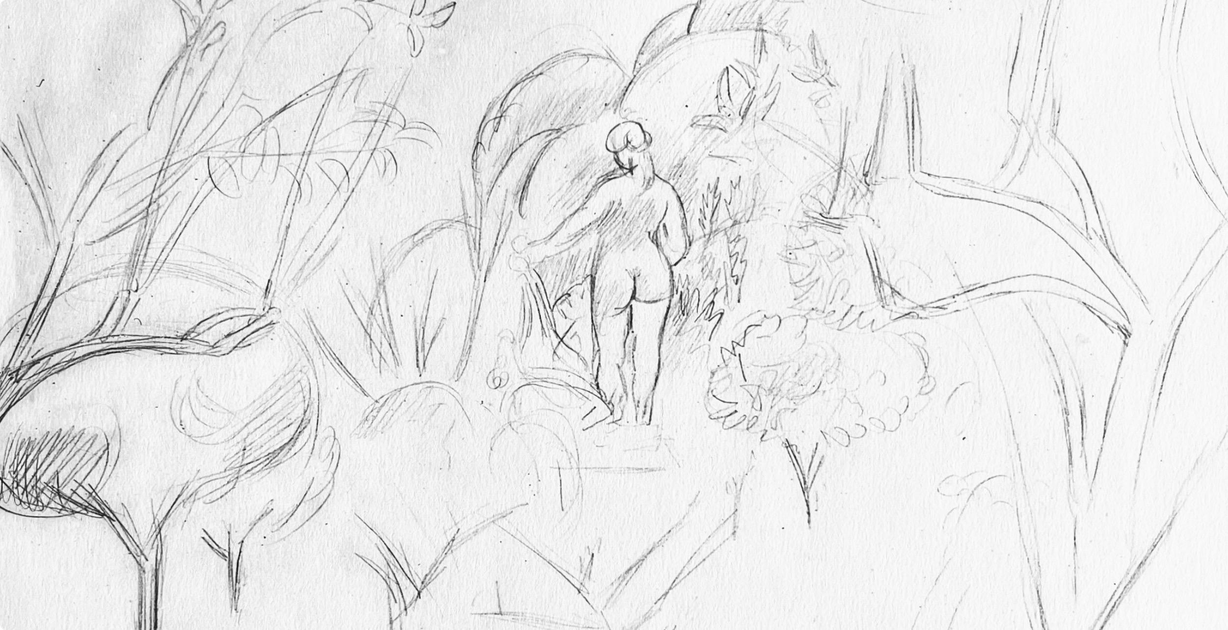 Matisse, Crayon, Dessins d'Henri-Matisse (après) - Print de Henri Matisse