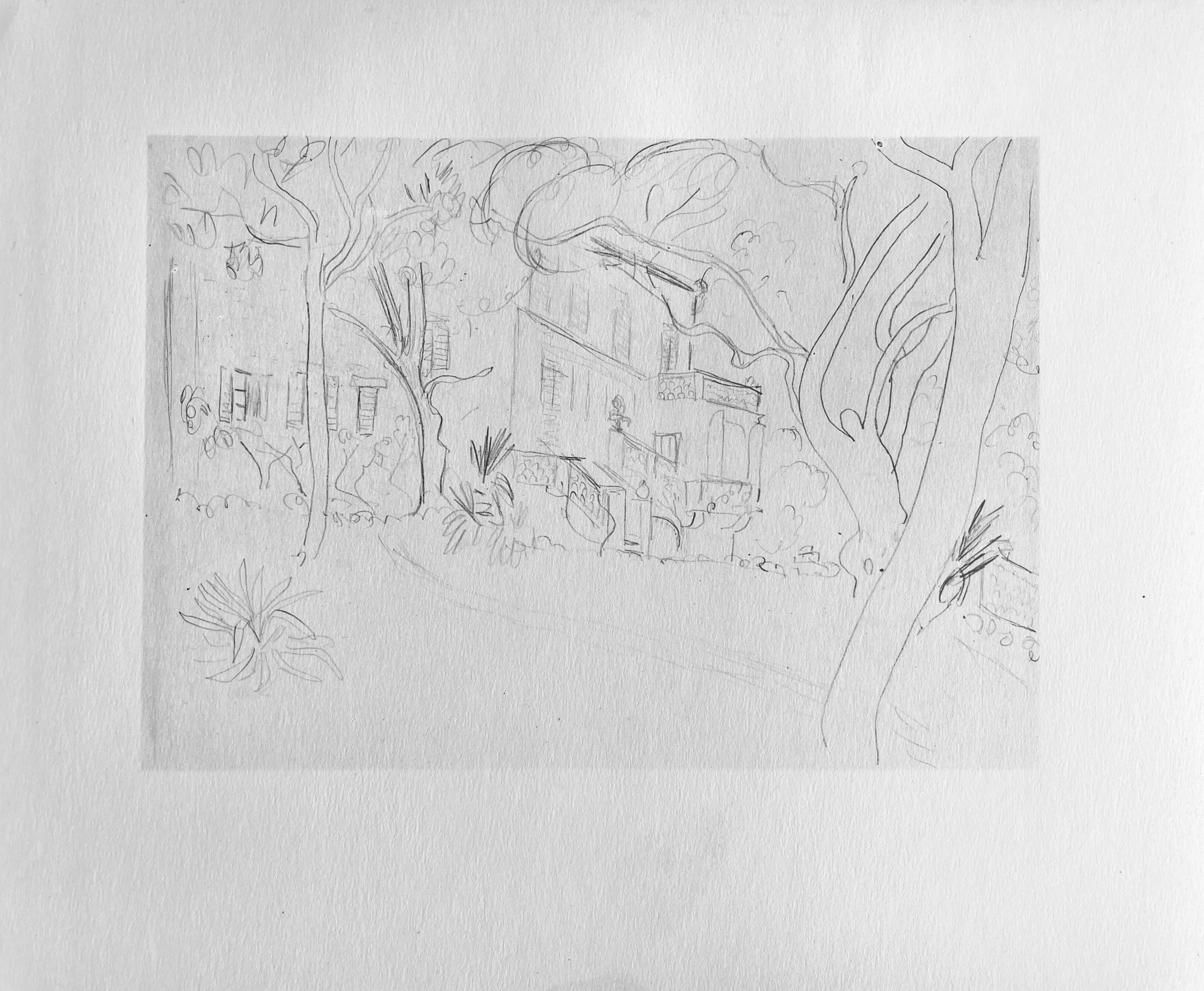 Henri Matisse, Crayon, from Drawings by Henri Matisse, 1925 (after) For Sale 4