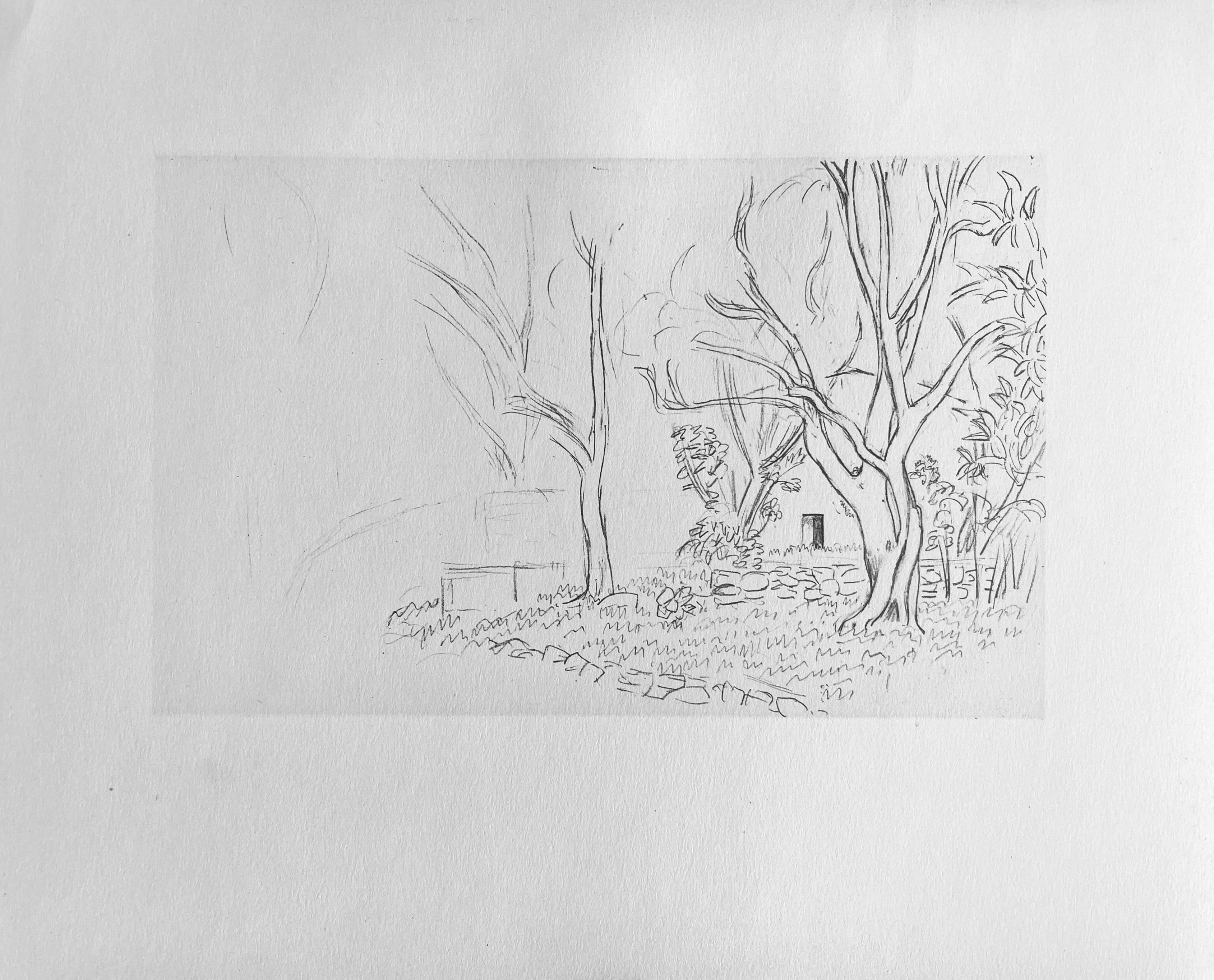 Henri Matisse, Crayon, from Drawings by Henri Matisse, 1925 (after) For Sale 4