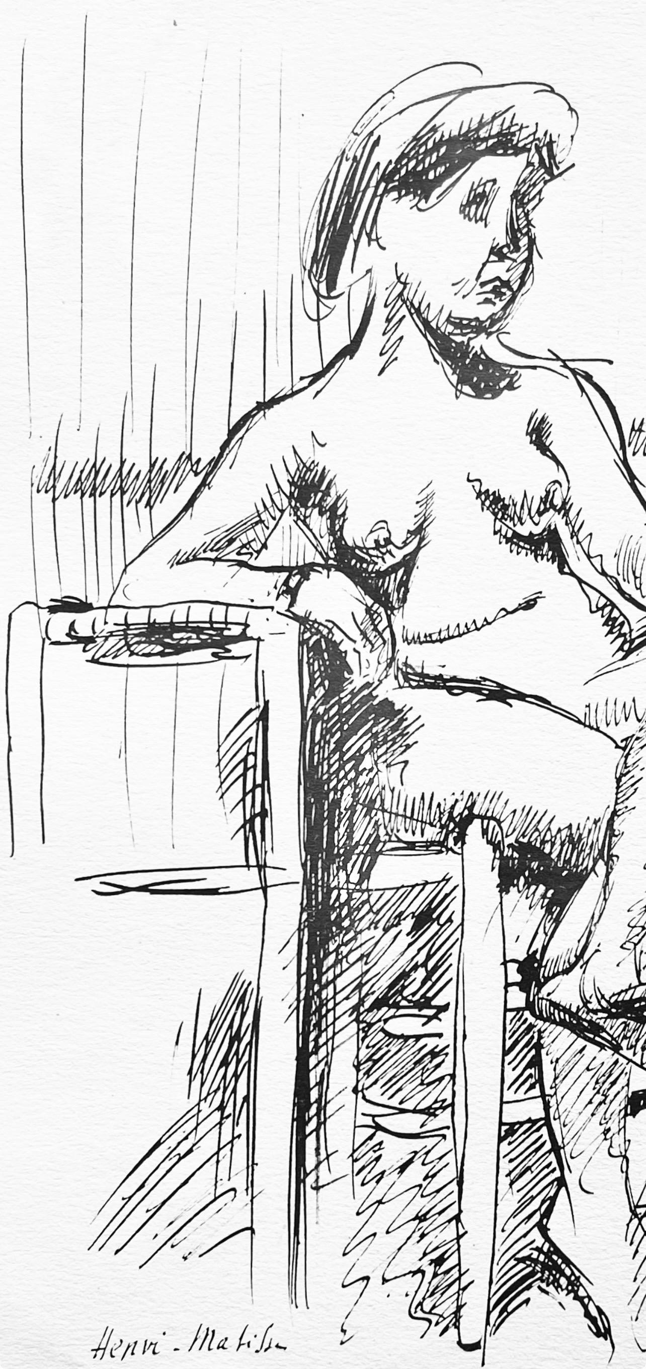 Henri Matisse, Plume, from Drawings by Henri Matisse, 1925 (after) For Sale 1