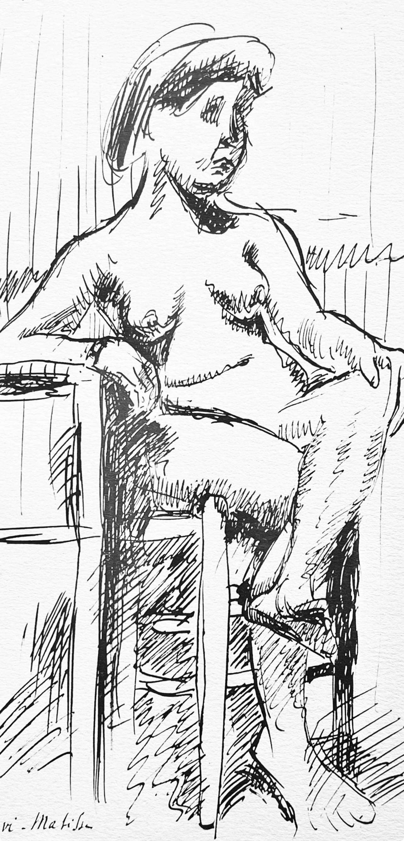 Henri Matisse, Plume, from Drawings by Henri Matisse, 1925 (after) For Sale 2