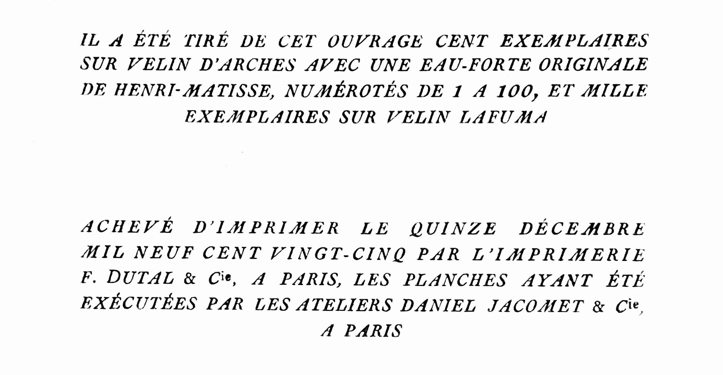 Matisse, Plume, Dessins de Henri-Matisse (d'après) en vente 1