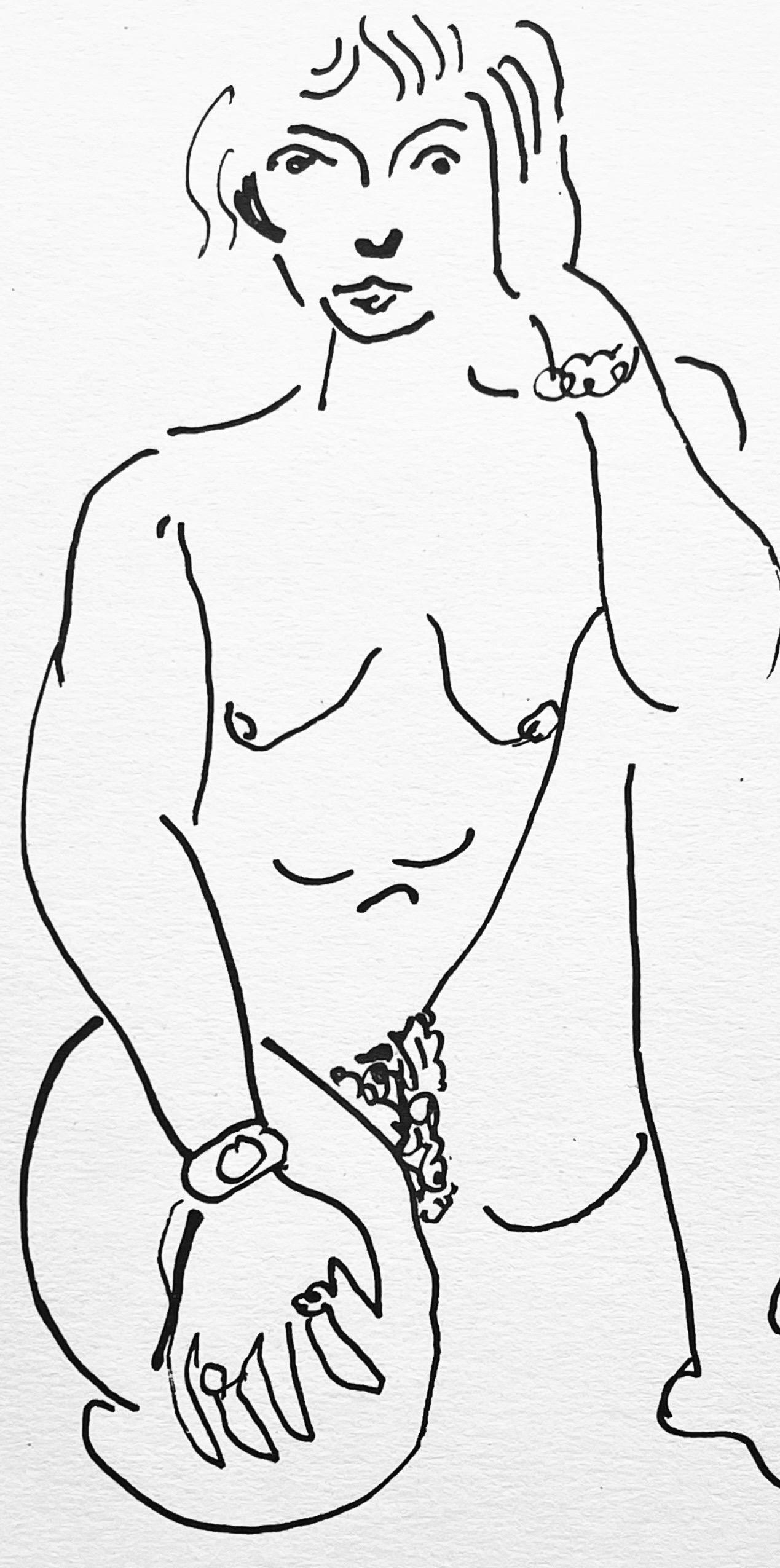 Henri Matisse, Plume, from Drawings by Henri Matisse, 1925 (after) For Sale 1