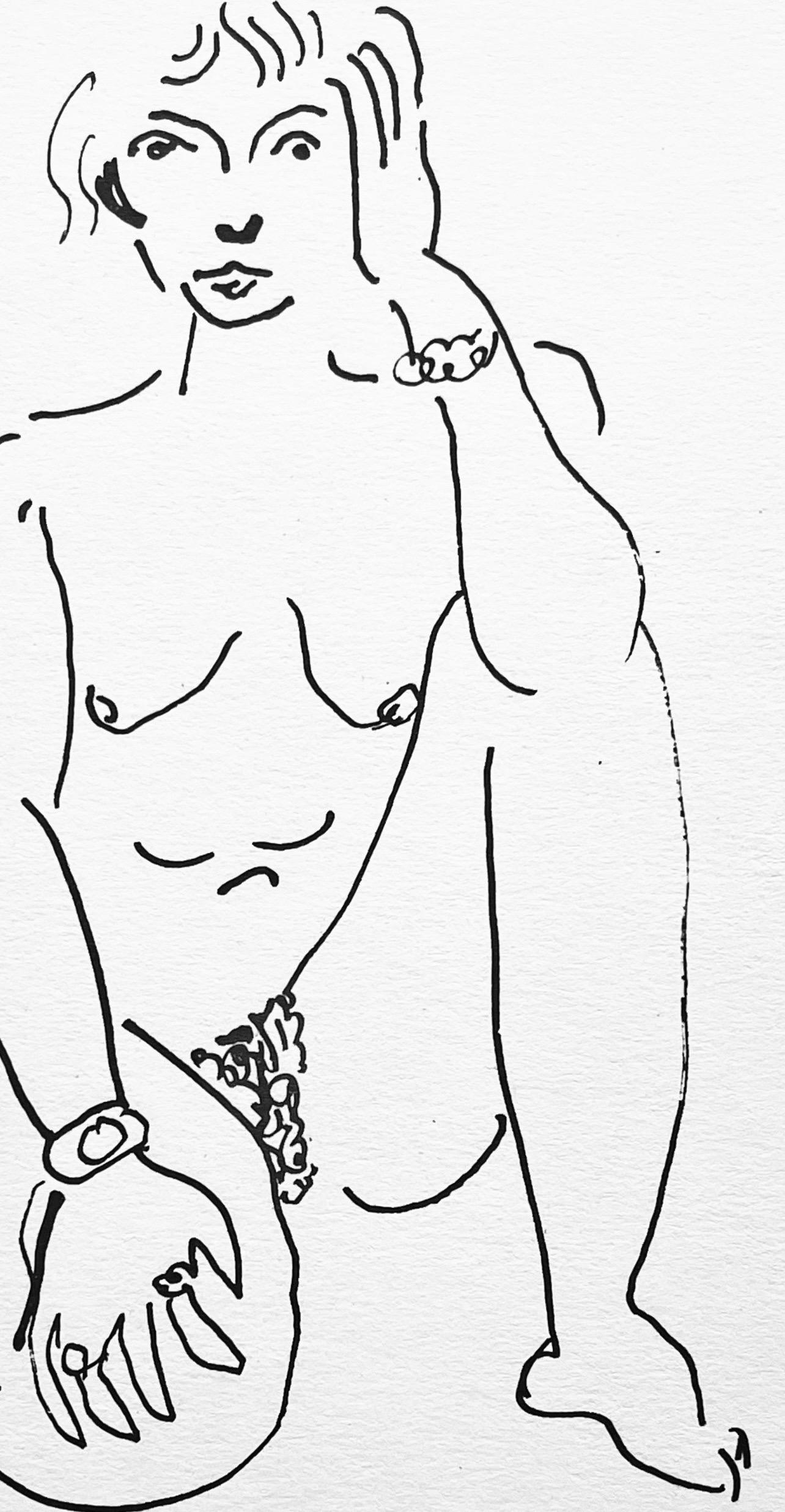 Henri Matisse, Plume, from Drawings by Henri Matisse, 1925 (after) For Sale 2