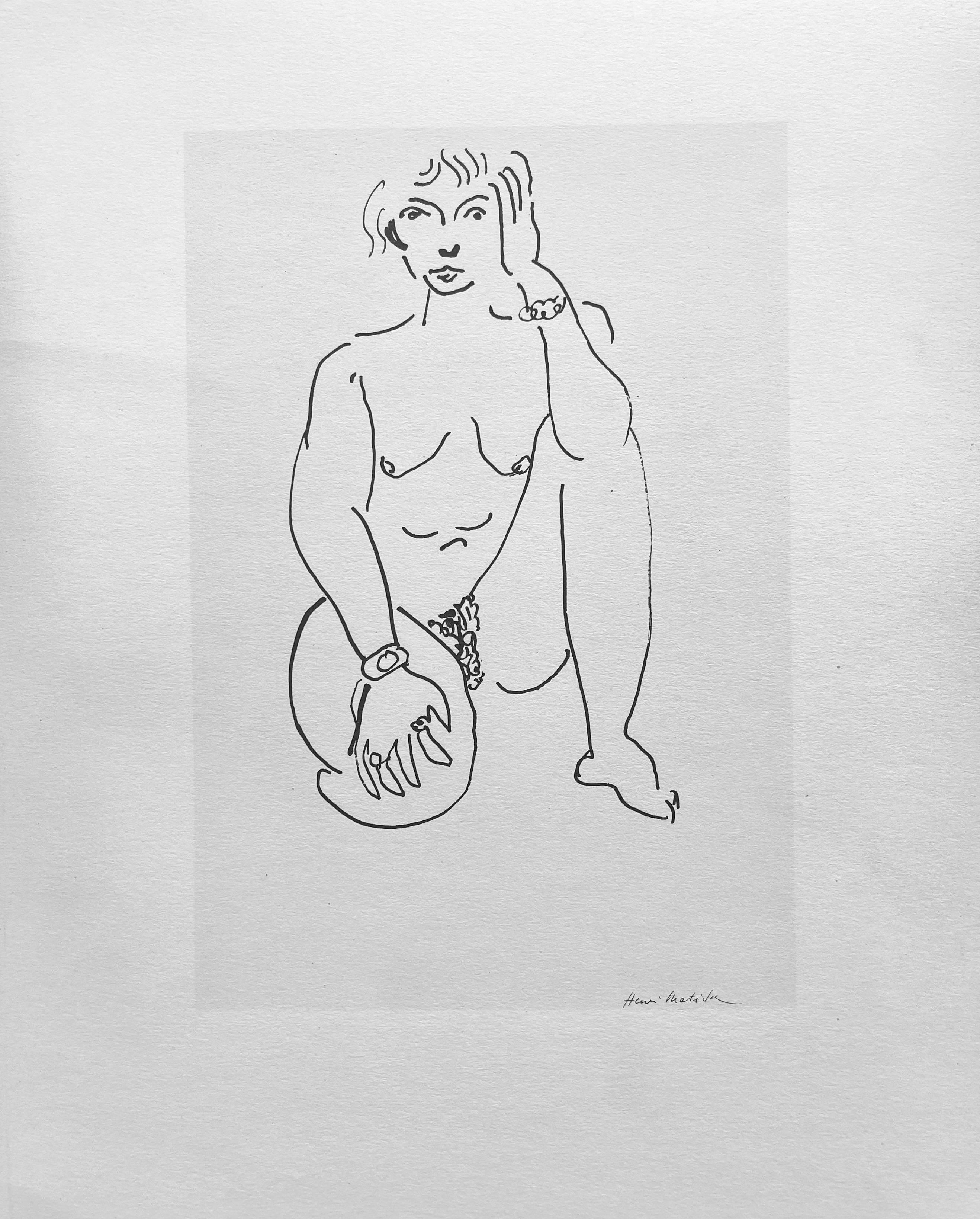 Henri Matisse, Plume, from Drawings by Henri Matisse, 1925 (after) For Sale 3