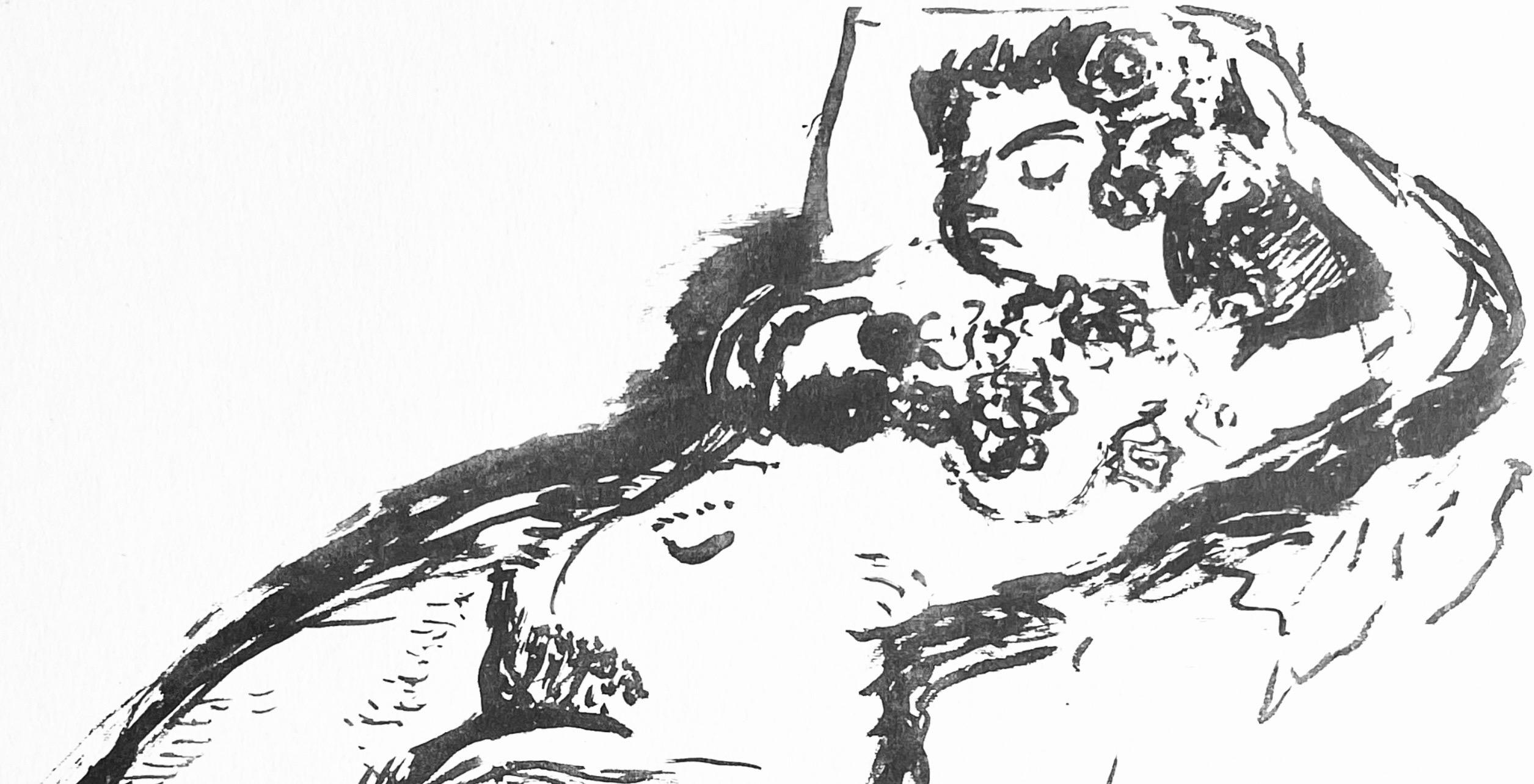 Henri Matisse, Pinceau, from Drawings by Henri Matisse, 1925 (after) For Sale 1