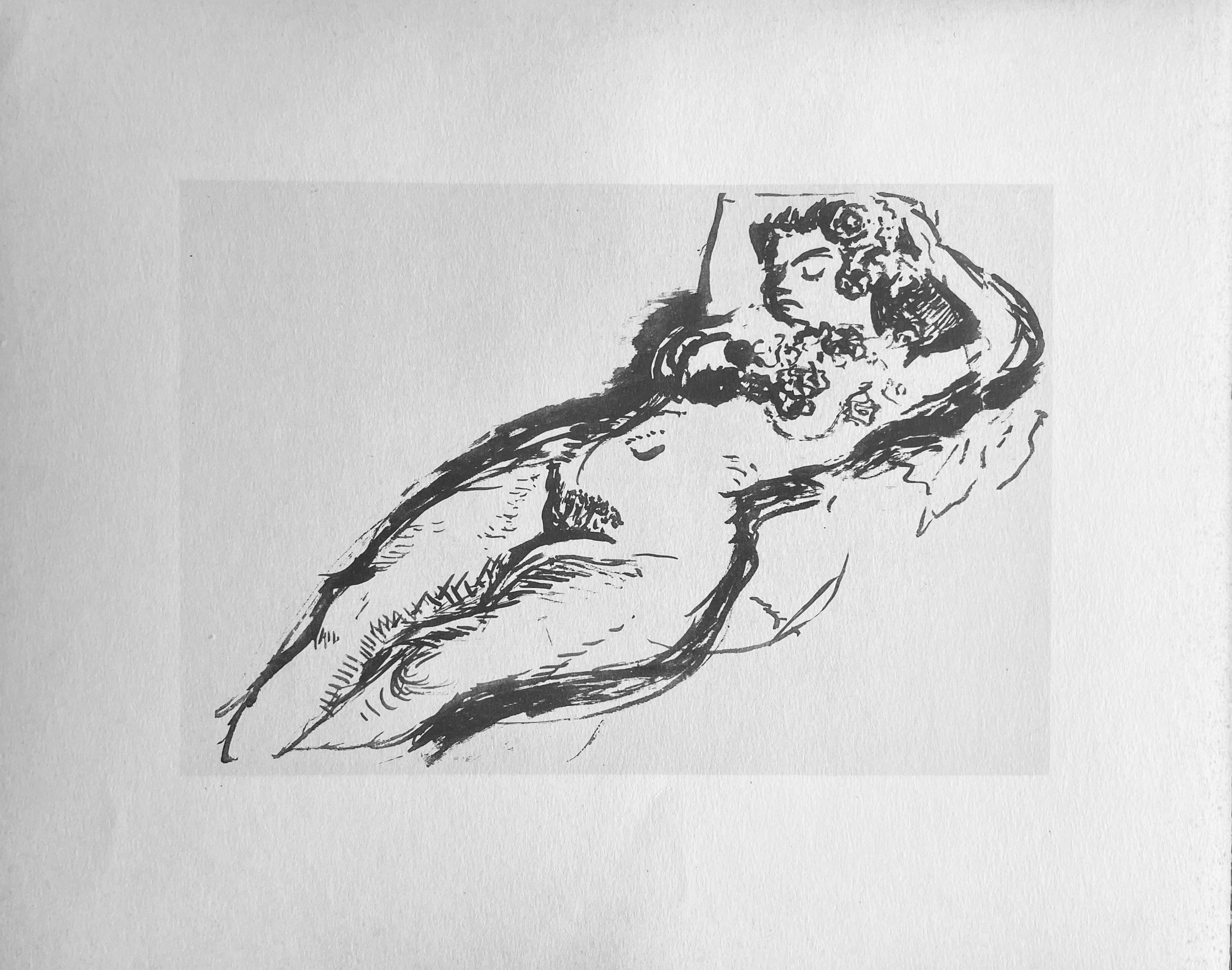 Henri Matisse, Pinceau, from Drawings by Henri Matisse, 1925 (after) For Sale 3