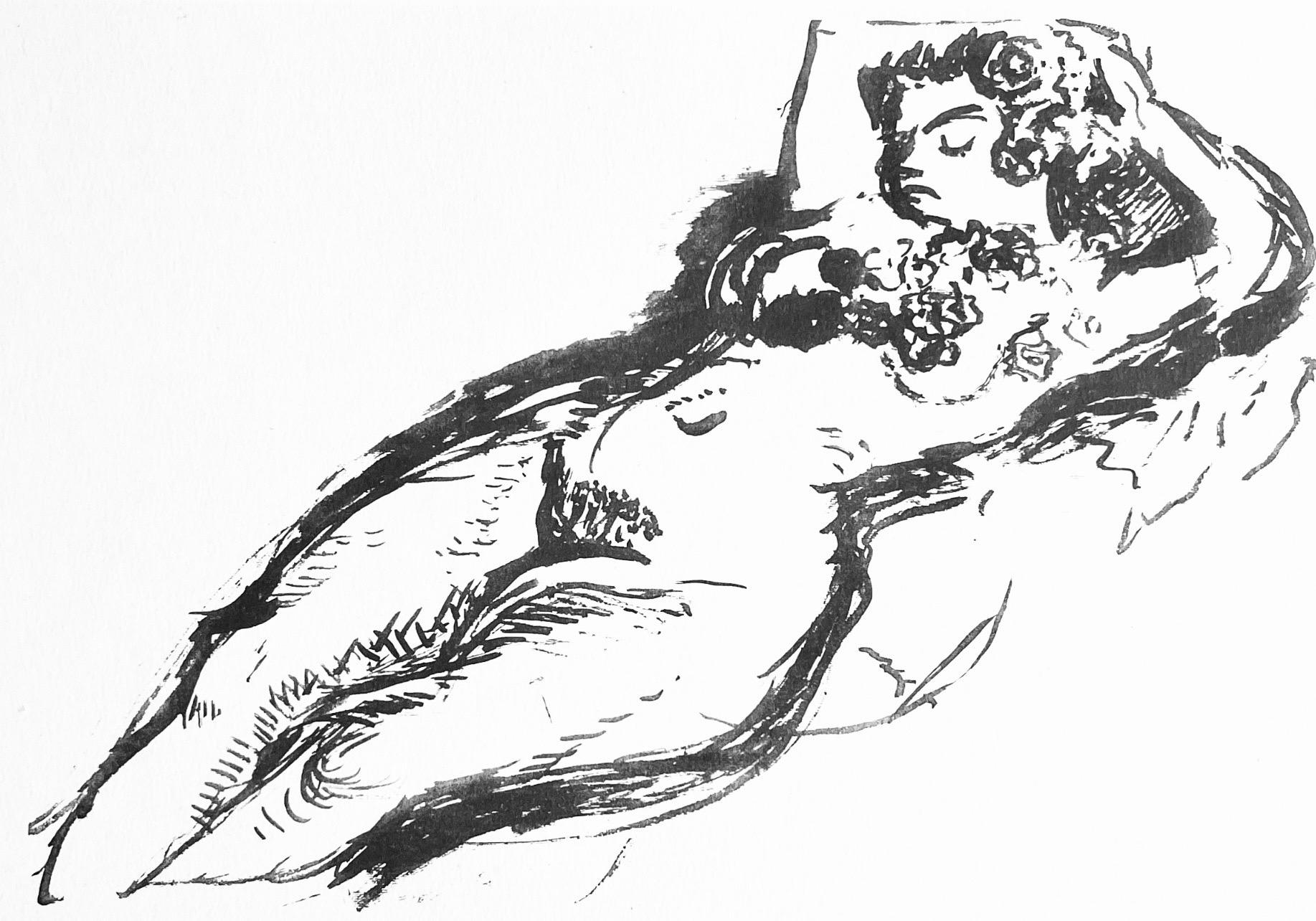Henri Matisse, Pinceau, from Drawings by Henri Matisse, 1925 (after)