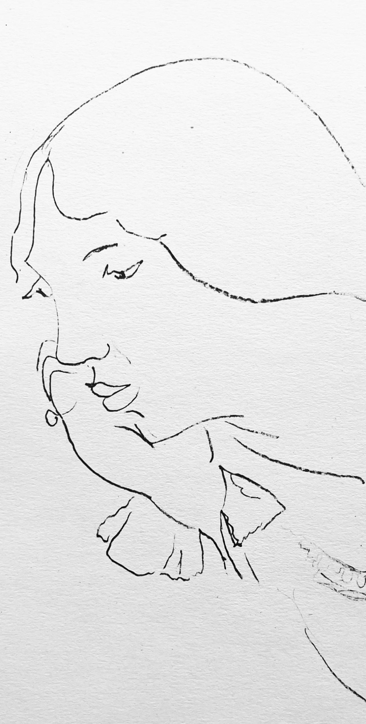 Henri Matisse, Crayon, from Drawings by Henri Matisse, 1925 (after) For Sale 1