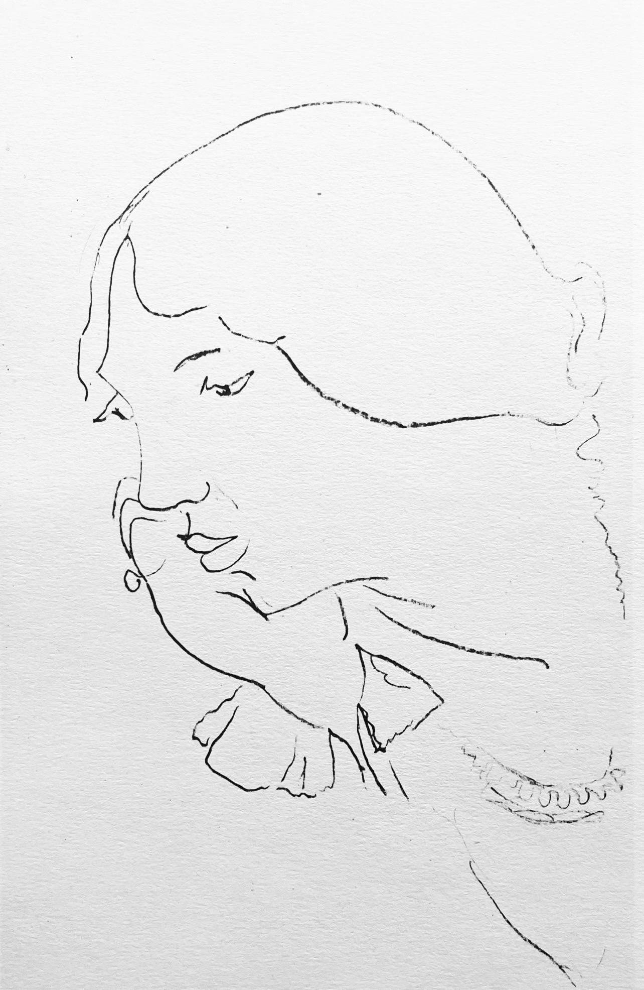 Henri Matisse, Crayon, from Drawings by Henri Matisse, 1925 (after)