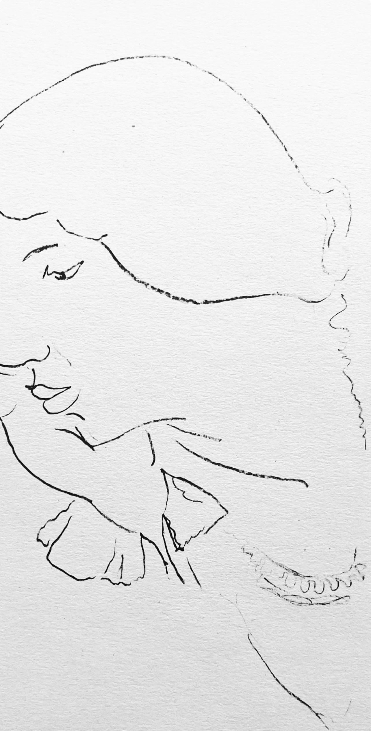 Henri Matisse, Crayon, from Drawings by Henri Matisse, 1925 (after) For Sale 2