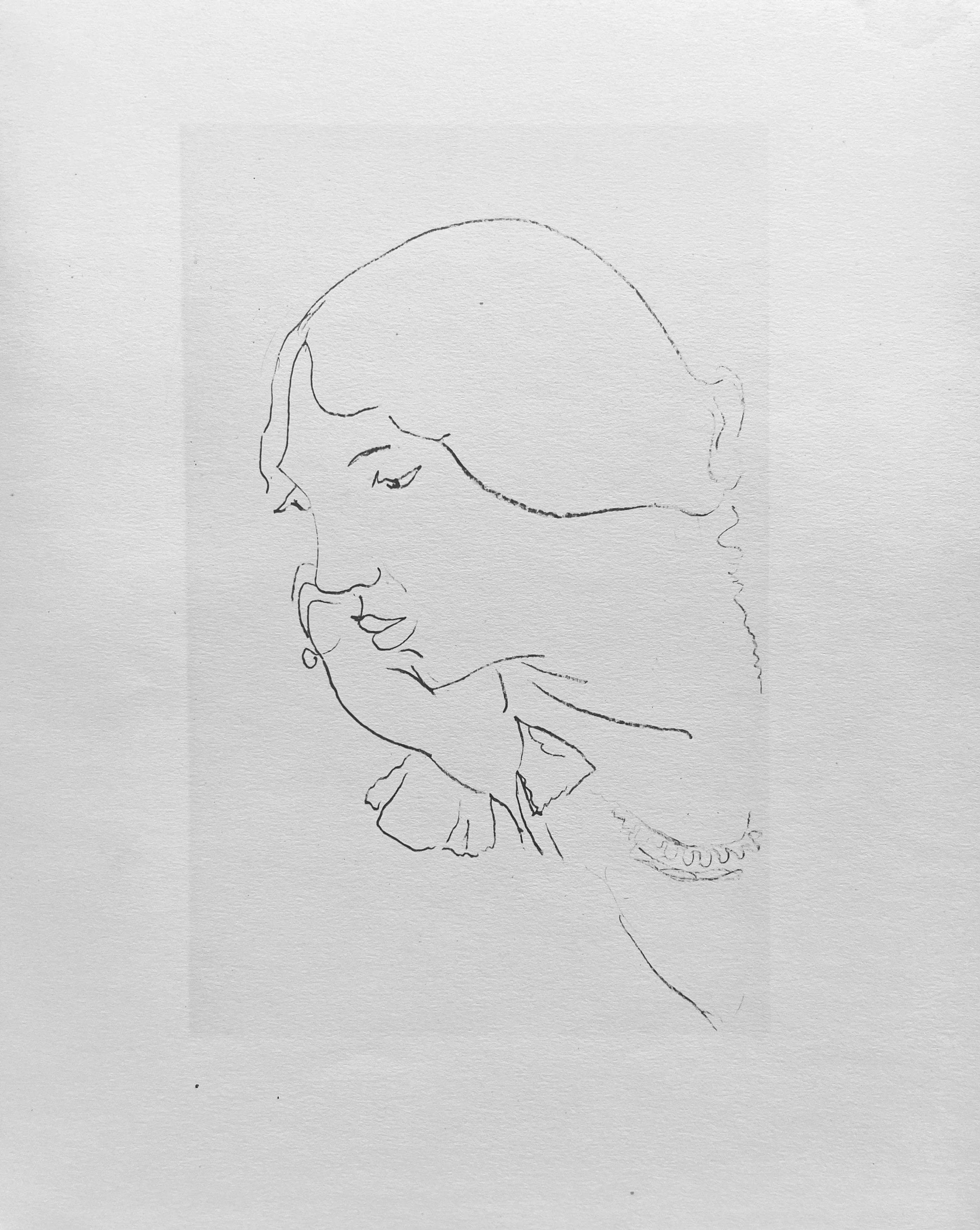 Henri Matisse, Crayon, from Drawings by Henri Matisse, 1925 (after) For Sale 3