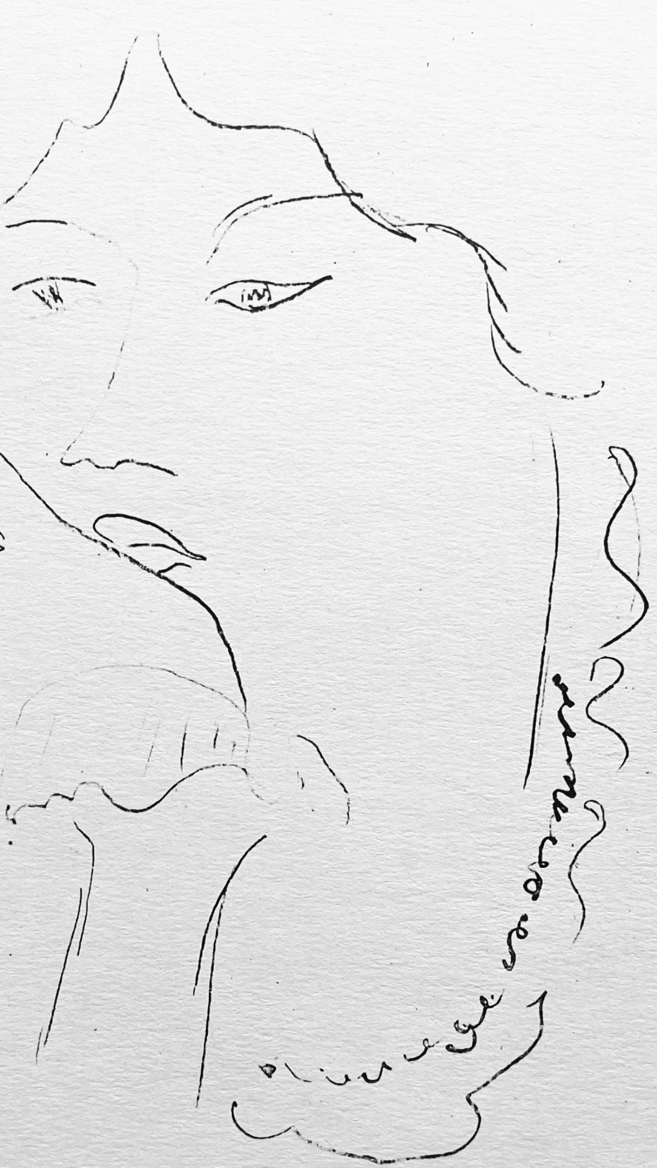 Henri Matisse, Crayon, from Drawings by Henri Matisse, 1925 (after) For Sale 1