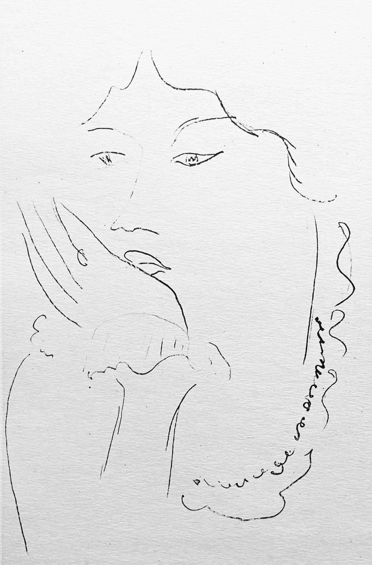 Henri Matisse, Crayon, from Drawings by Henri Matisse, 1925 (after)