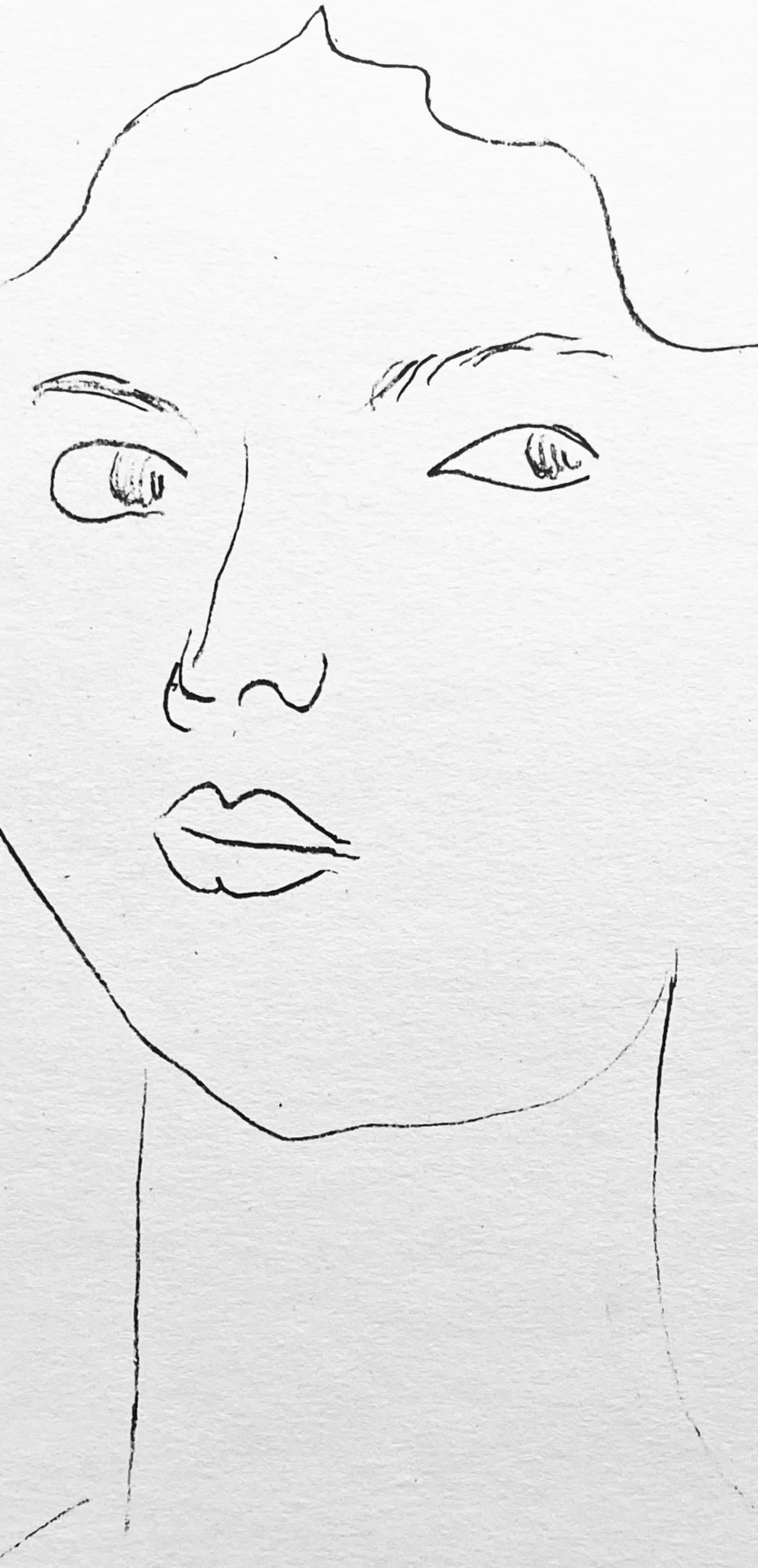 Matisse, Crayon, Dessins d'Henri-Matisse (après) - Moderne Print par Henri Matisse