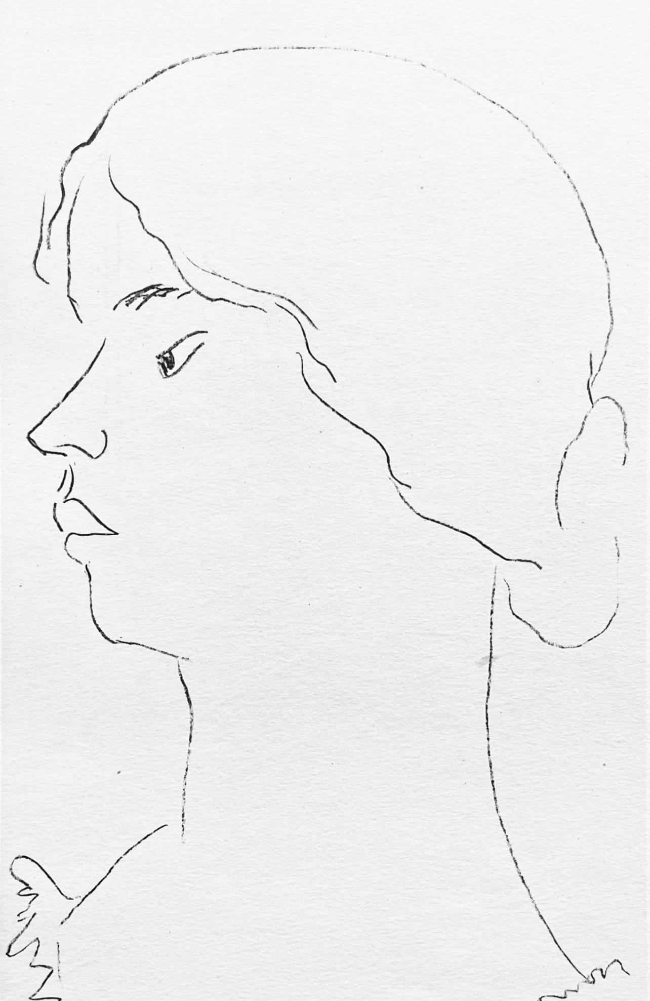 Henri Matisse, Crayon, from Drawings by Henri Matisse, 1925 (after)
