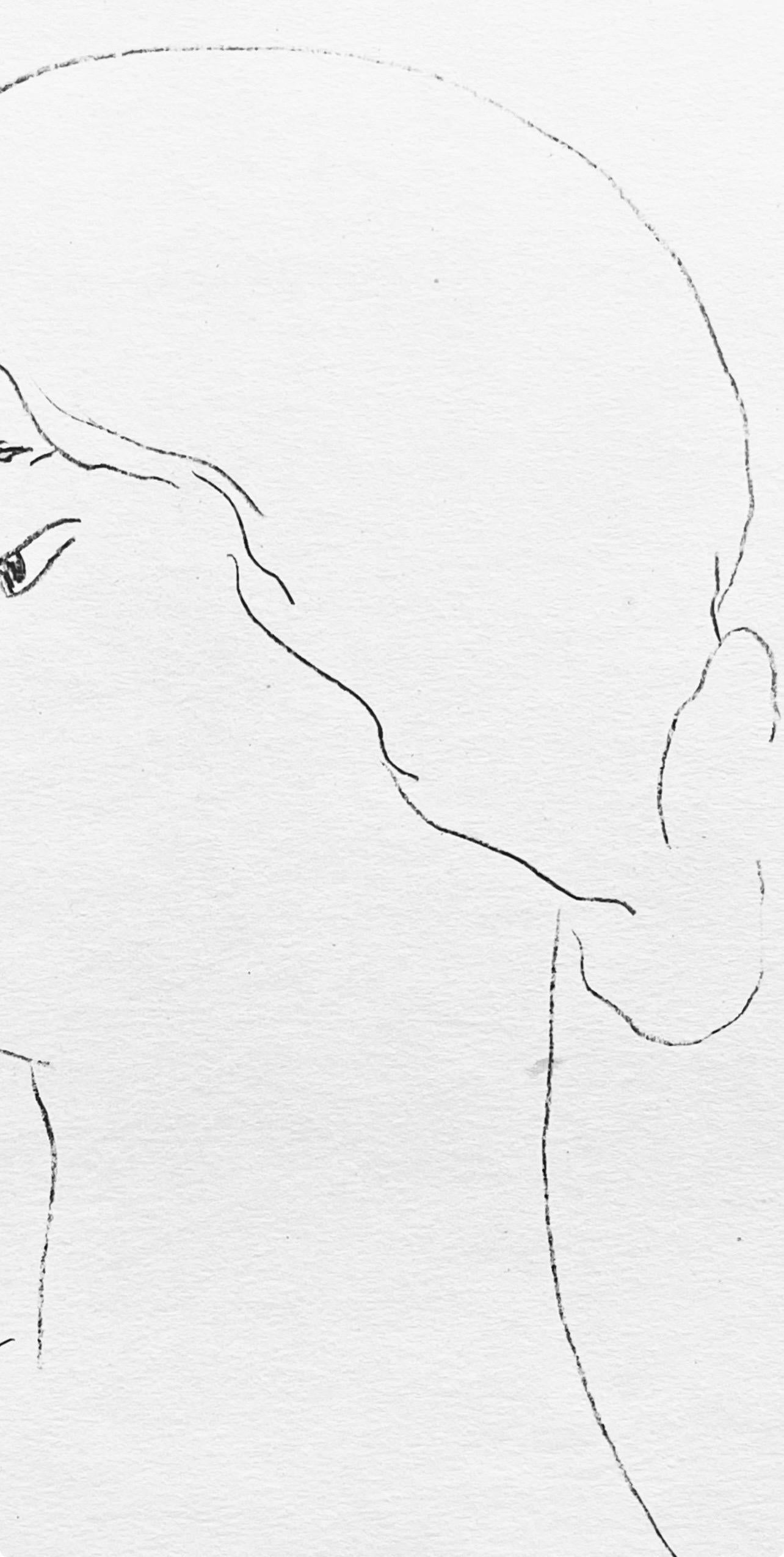 Henri Matisse, Crayon, from Drawings by Henri Matisse, 1925 (after) For Sale 2