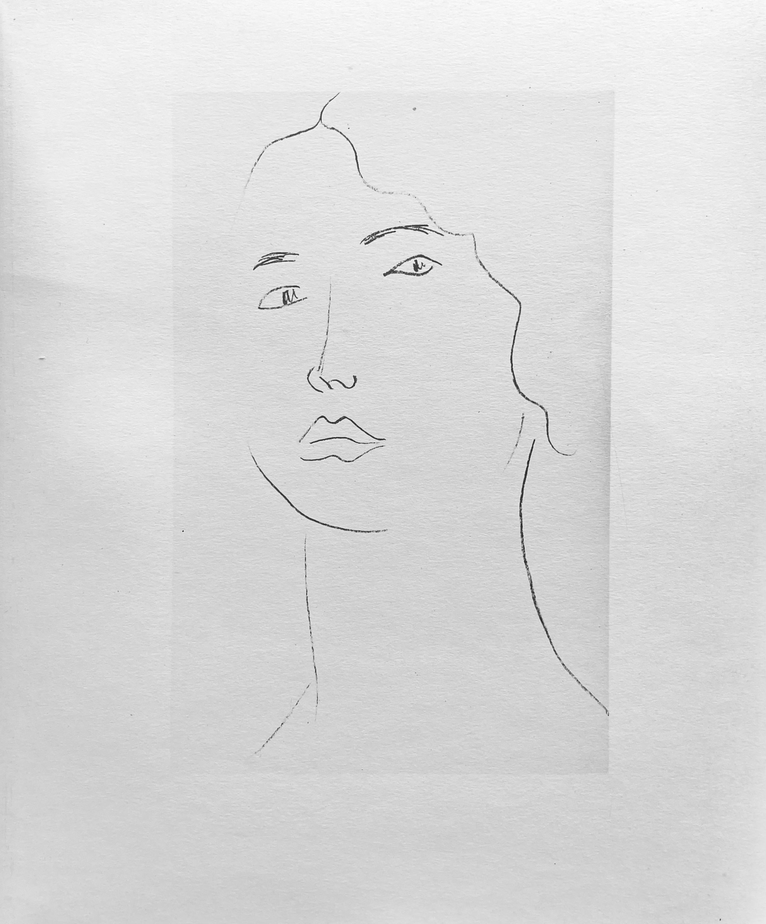 Henri Matisse, Crayon, from Drawings by Henri Matisse, 1925 (after) For Sale 3
