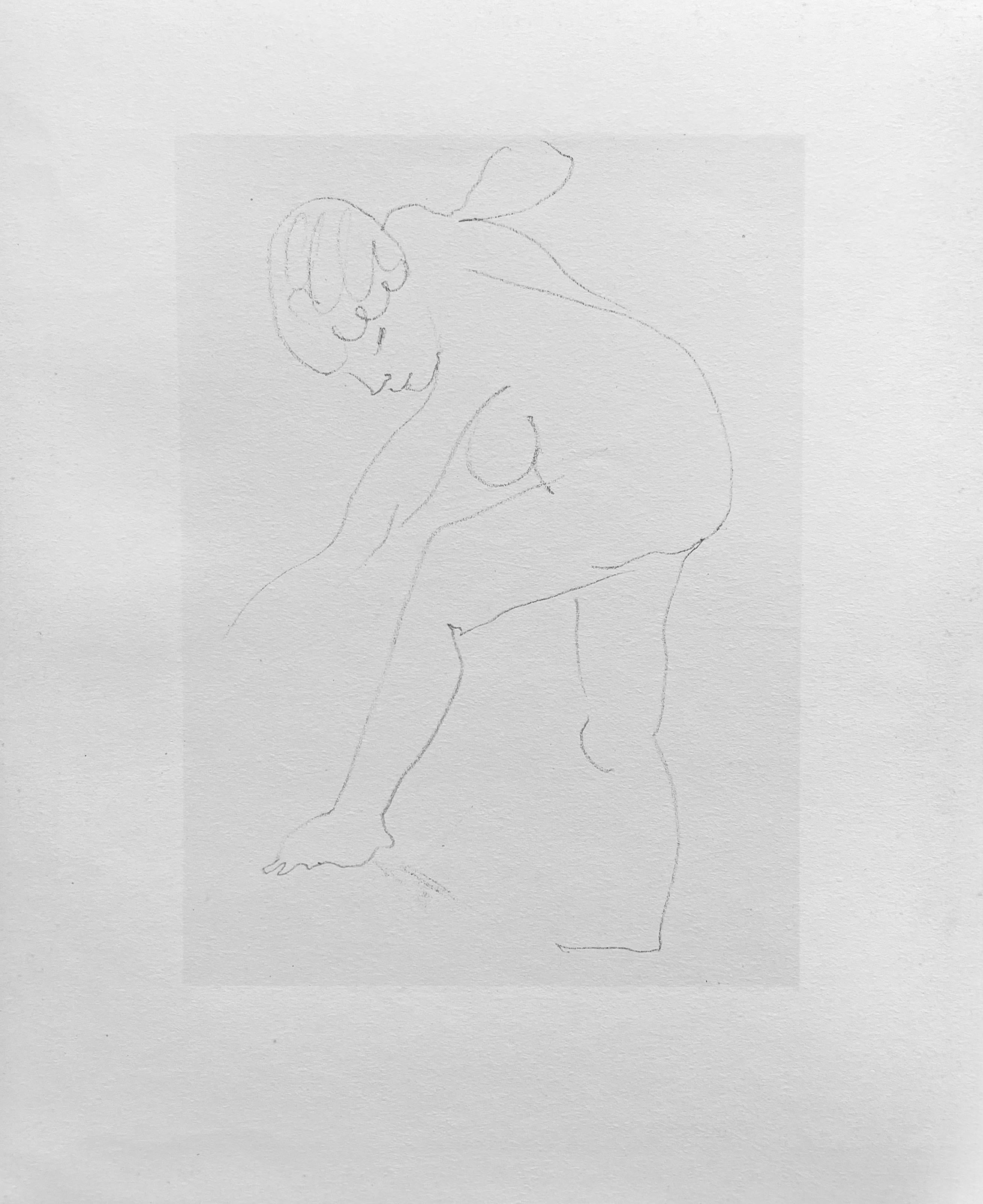 Henri Matisse, Crayon, from Drawings by Henri Matisse, 1925 (after) For Sale 3