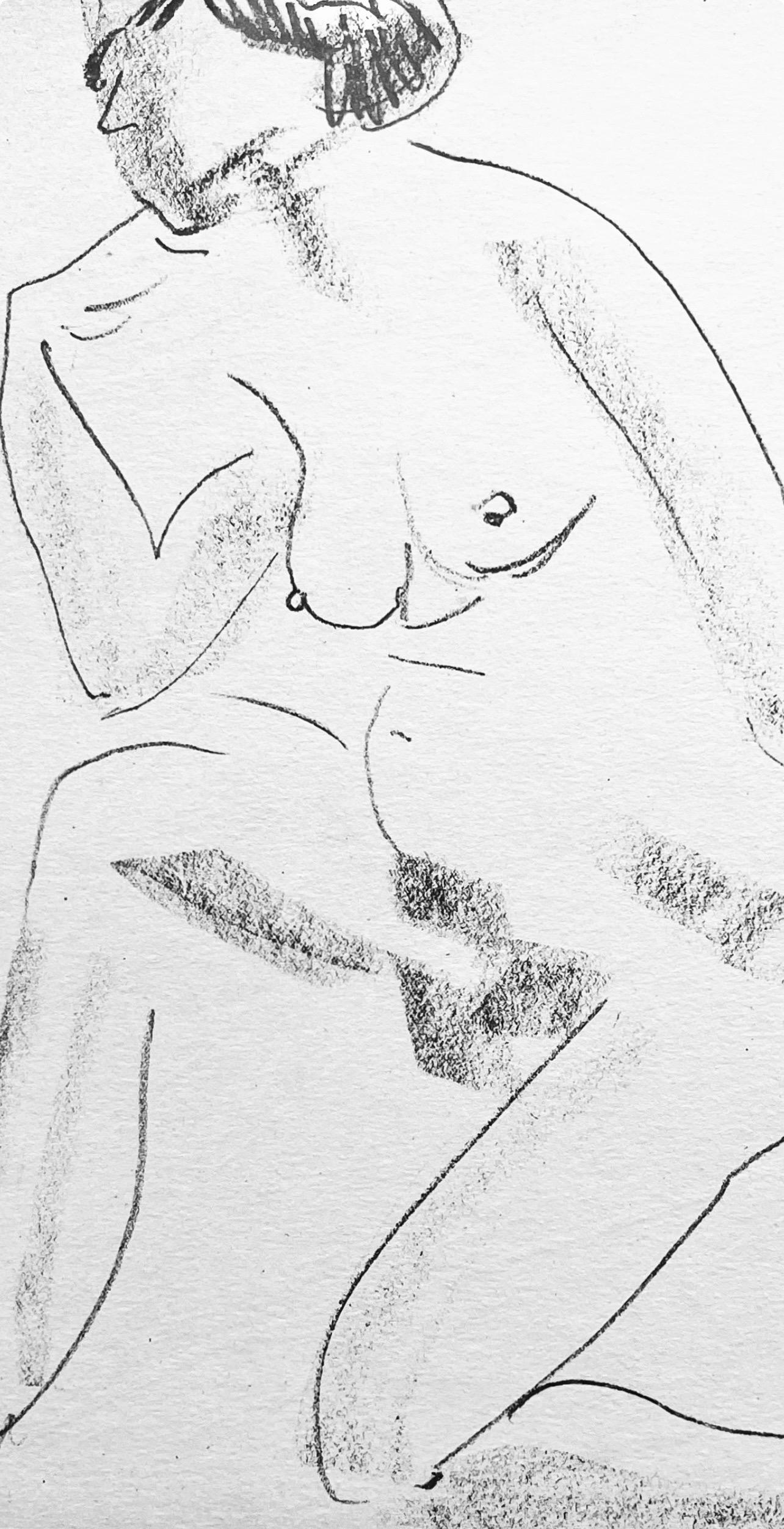 Henri Matisse, Fusain, from Drawings by Henri Matisse, 1925 (after) For Sale 2