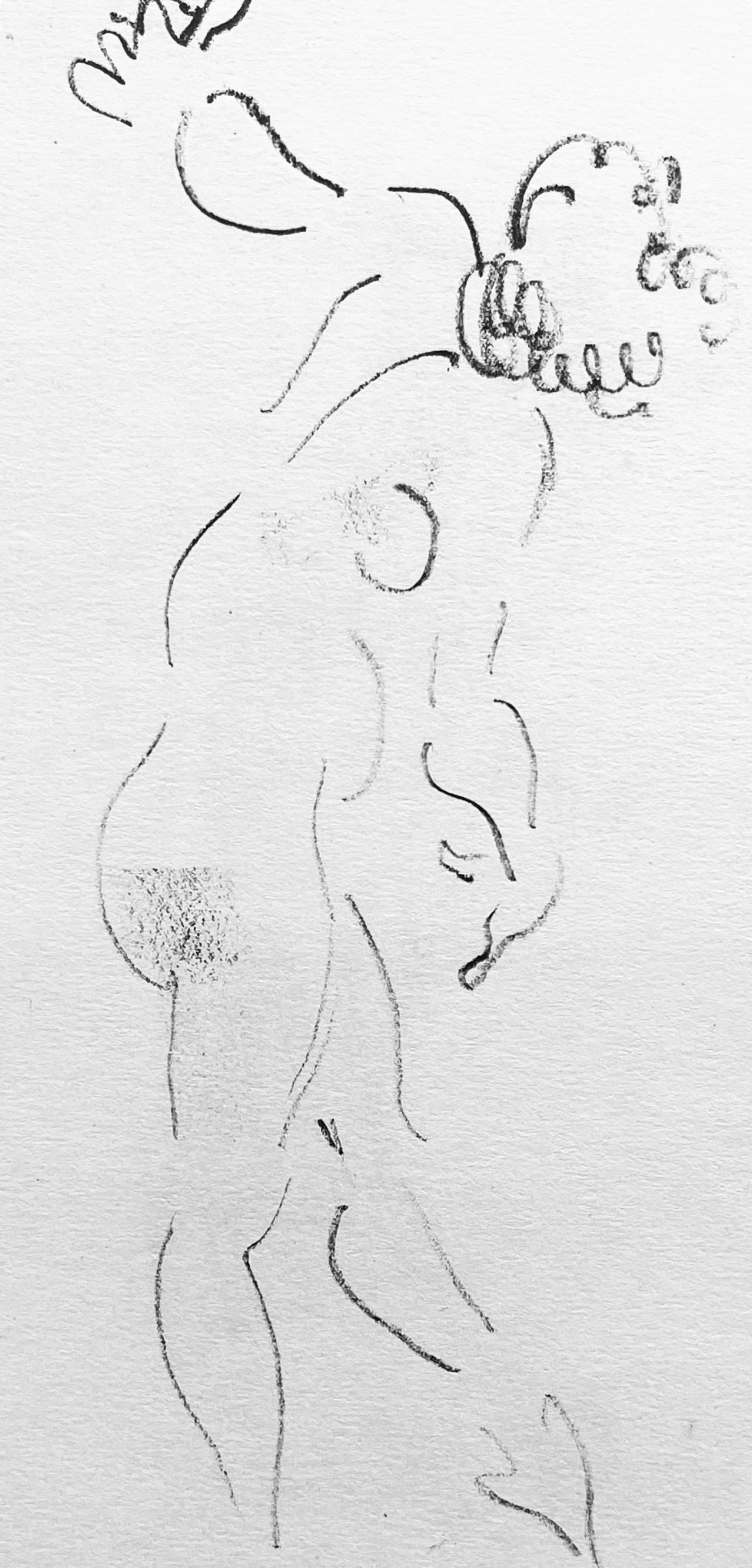 Henri Matisse, Crayon, from Drawings by Henri Matisse, 1925 (after) For Sale 2
