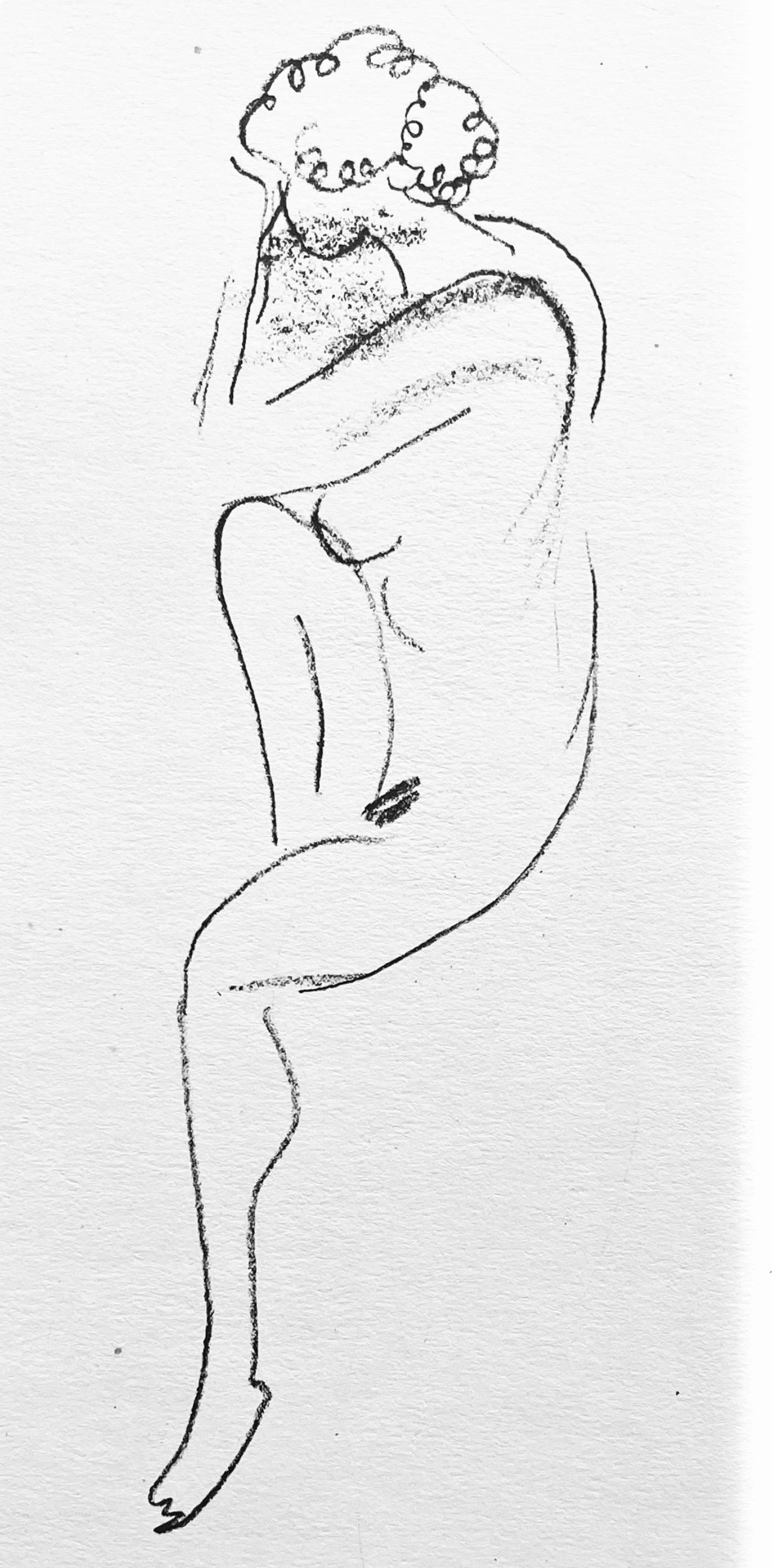 Henri Matisse, Crayon, from Drawings by Henri Matisse, 1925 (after) For Sale 1