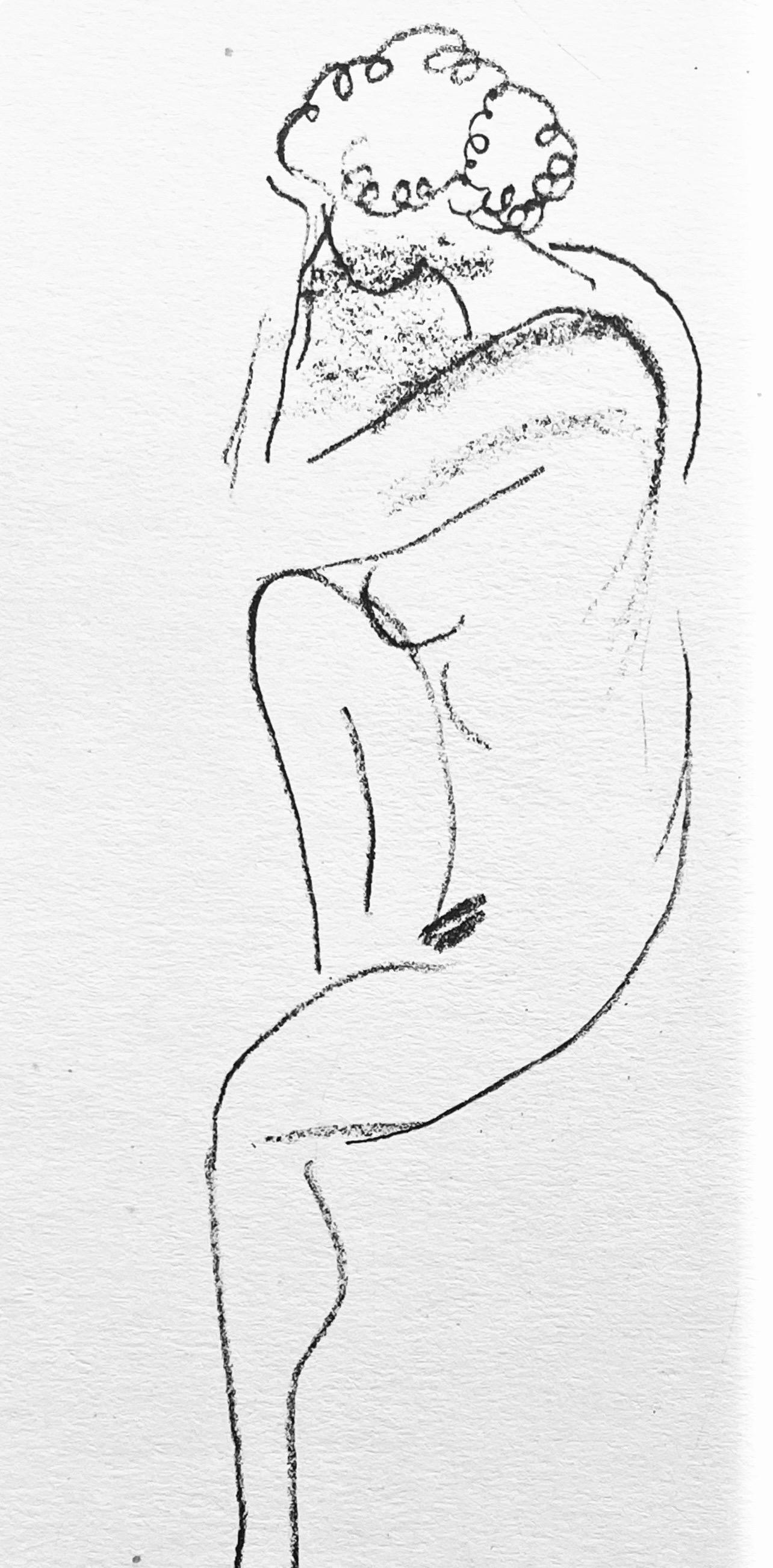 Henri Matisse, Crayon, from Drawings by Henri Matisse, 1925 (after) For Sale 2