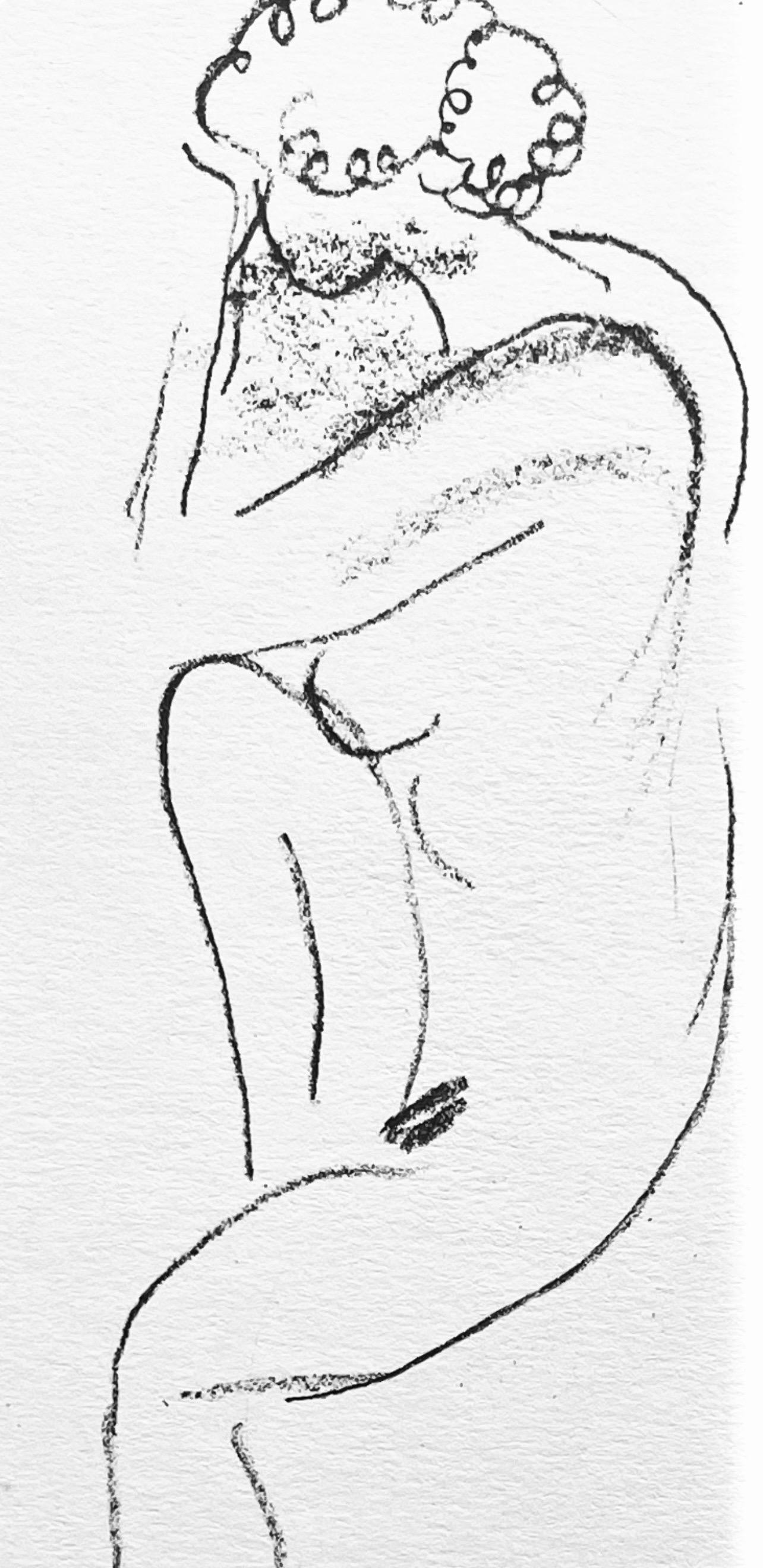 Henri Matisse, Crayon, from Drawings by Henri Matisse, 1925 (after) For Sale 3
