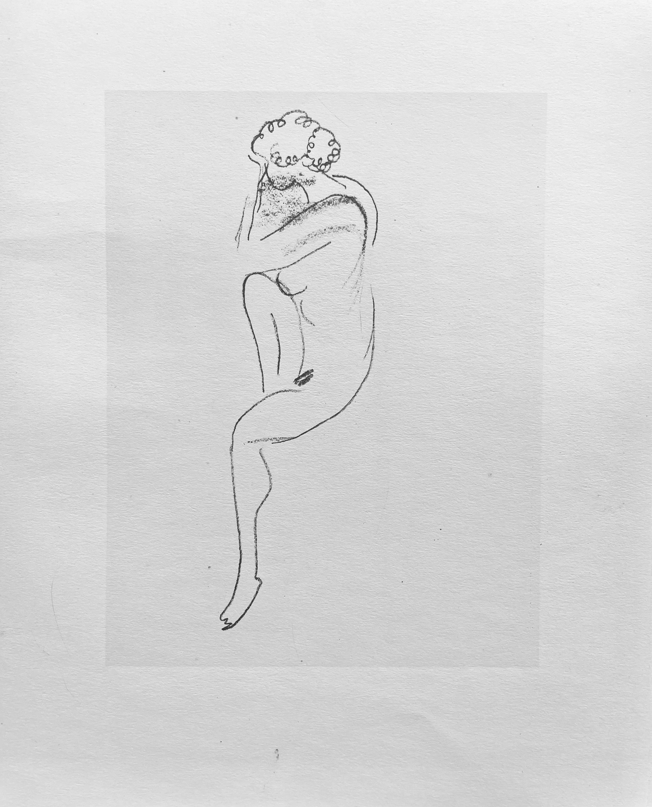 Henri Matisse, Crayon, from Drawings by Henri Matisse, 1925 (after) For Sale 4