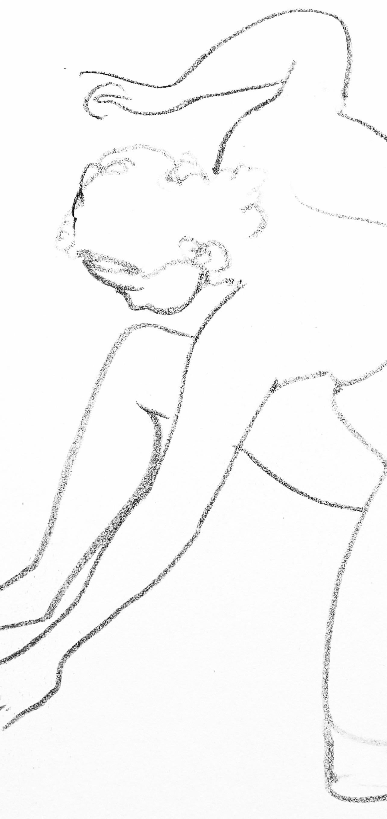 Derain, Komposition, Derrière le miroir (nach) – Print von André Derain