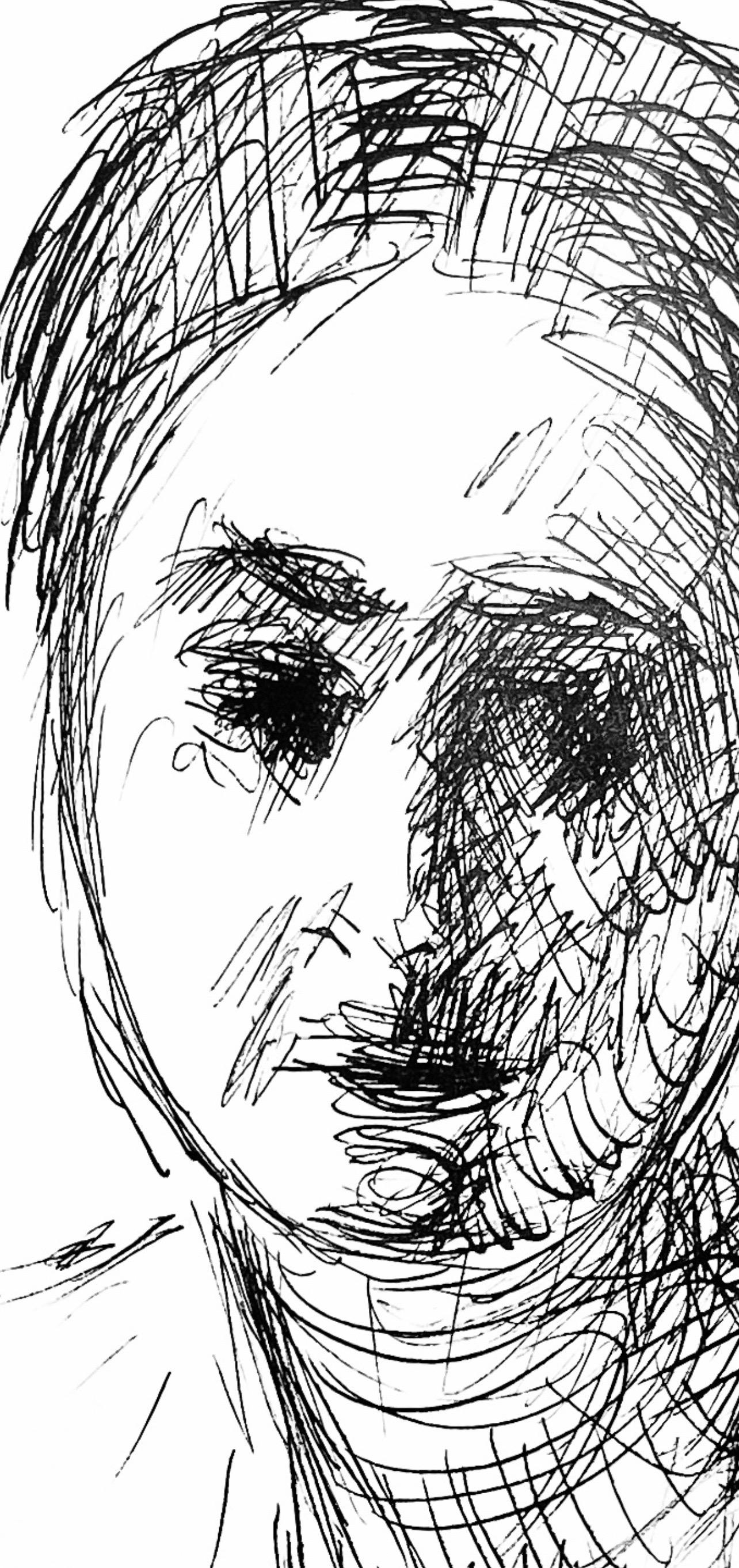 Derain, Komposition, Derrière le miroir (nach) (Beige), Figurative Print, von André Derain