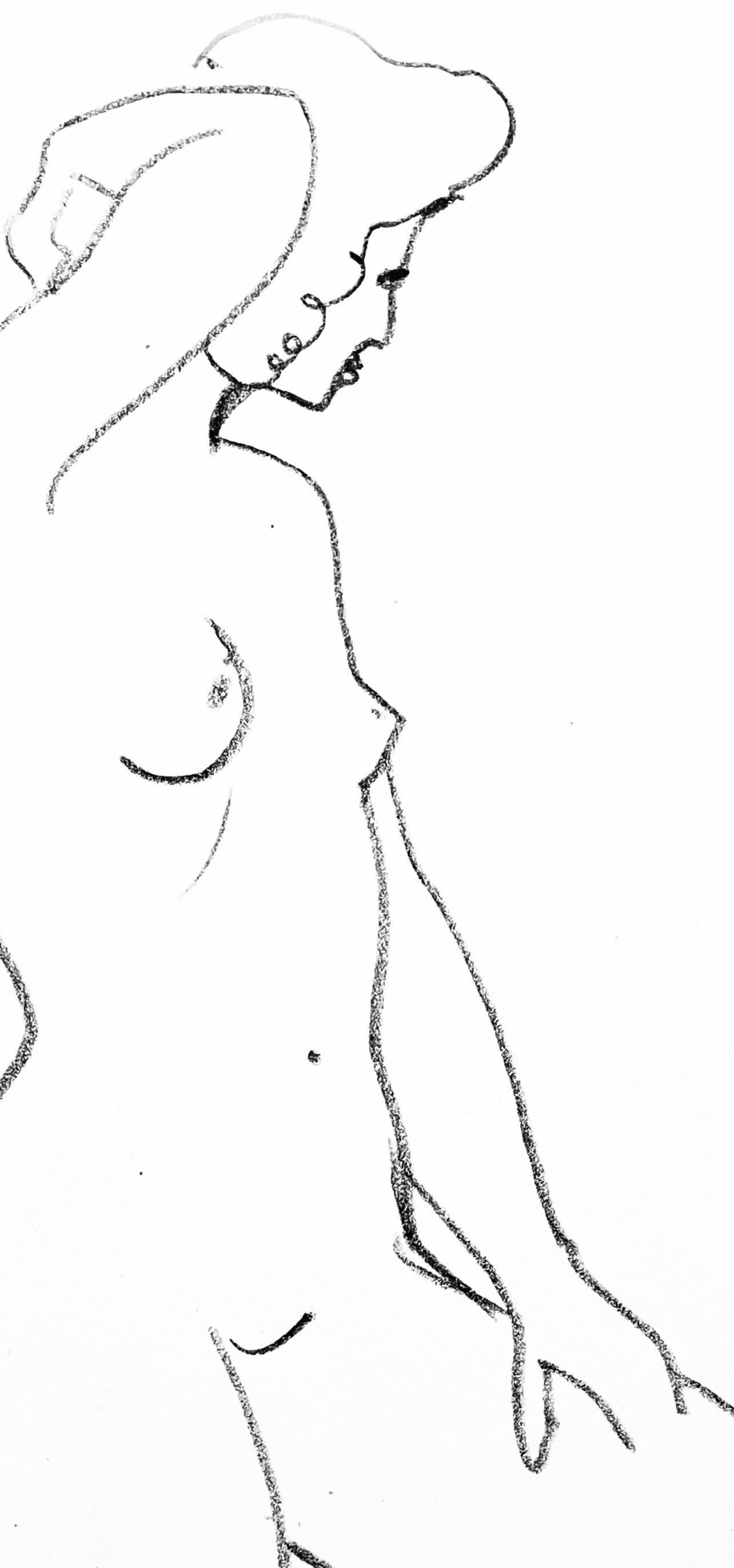 Andre Derain, Untitled, from Derriere le miroir, 1957 (after) - Beige Abstract Print by André Derain