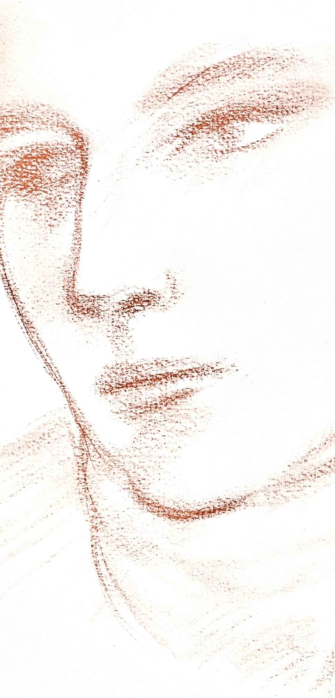 Andre Derain, Untitled, from Derriere le miroir, 1957 (after) - Gray Abstract Print by André Derain