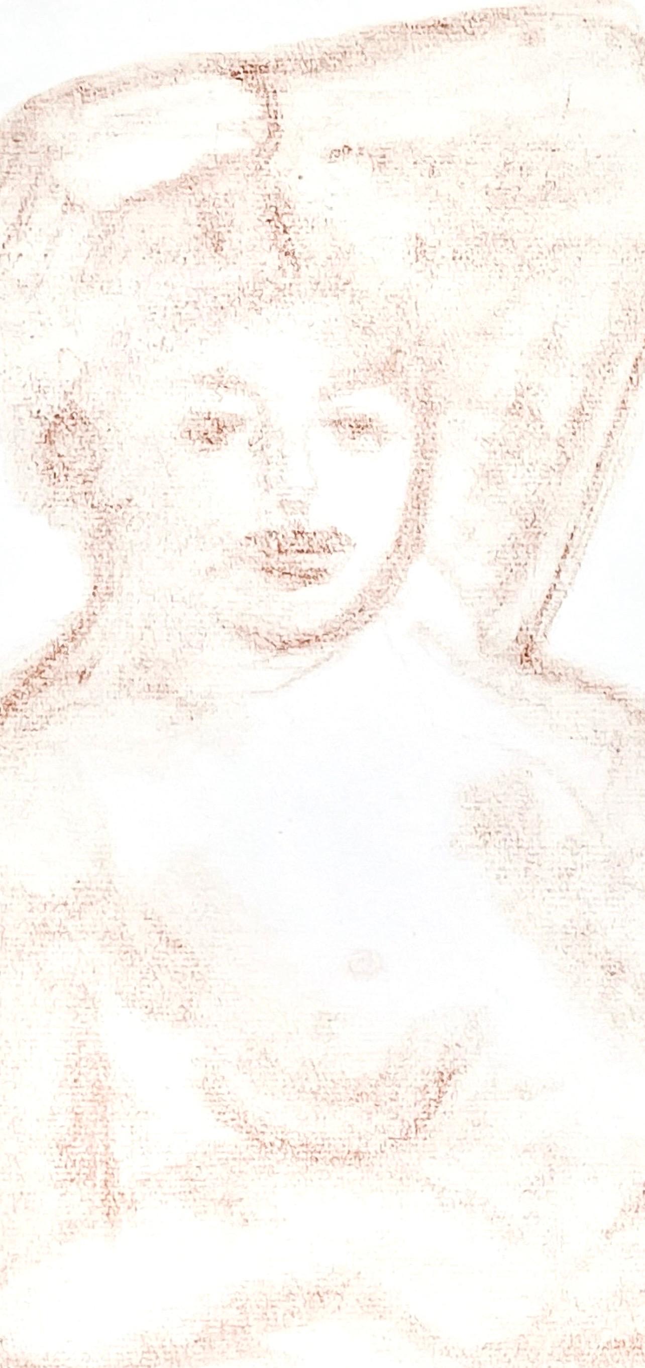 Andre Derain, Untitled, from Derriere le miroir, 1957 (after) - Gray Figurative Print by André Derain