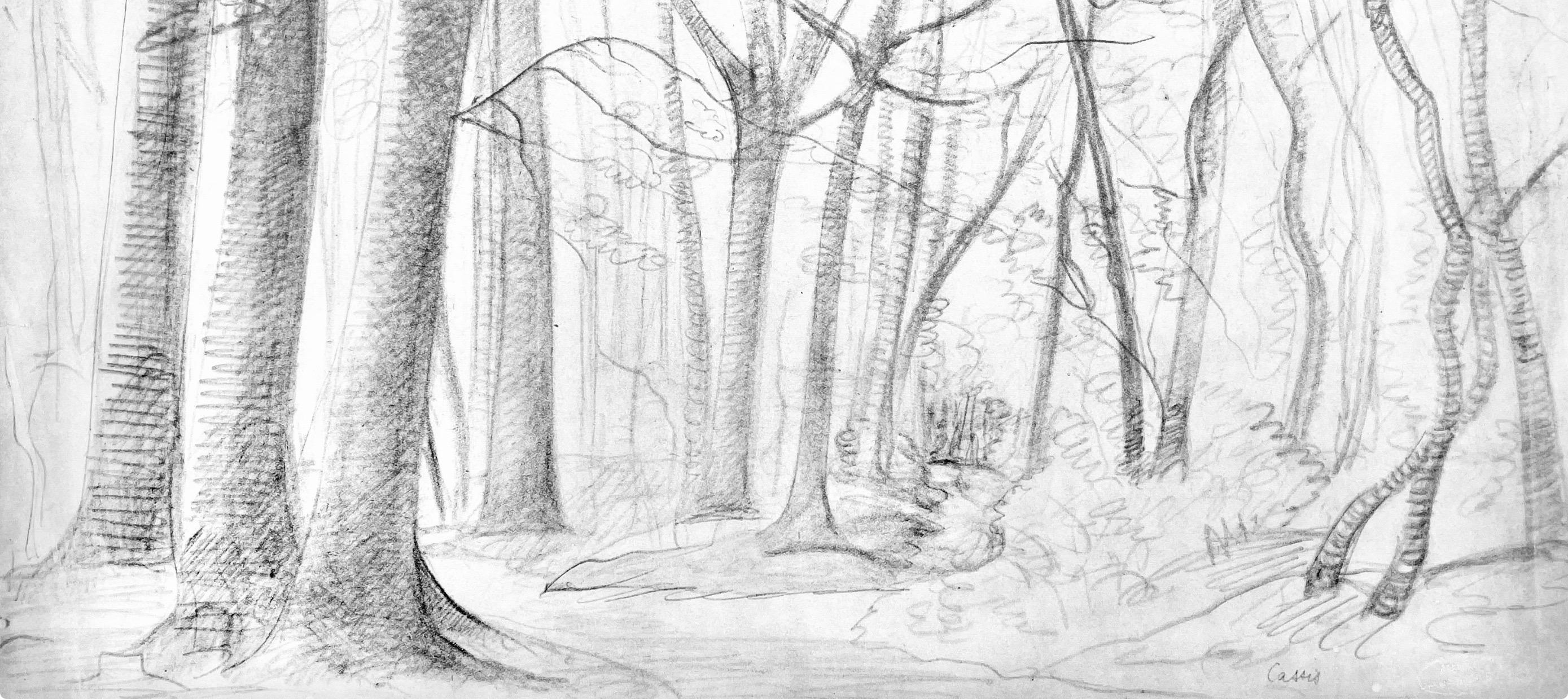 Andre Derain, Untitled, from Derriere le miroir, 1957 (after) - Print by André Derain