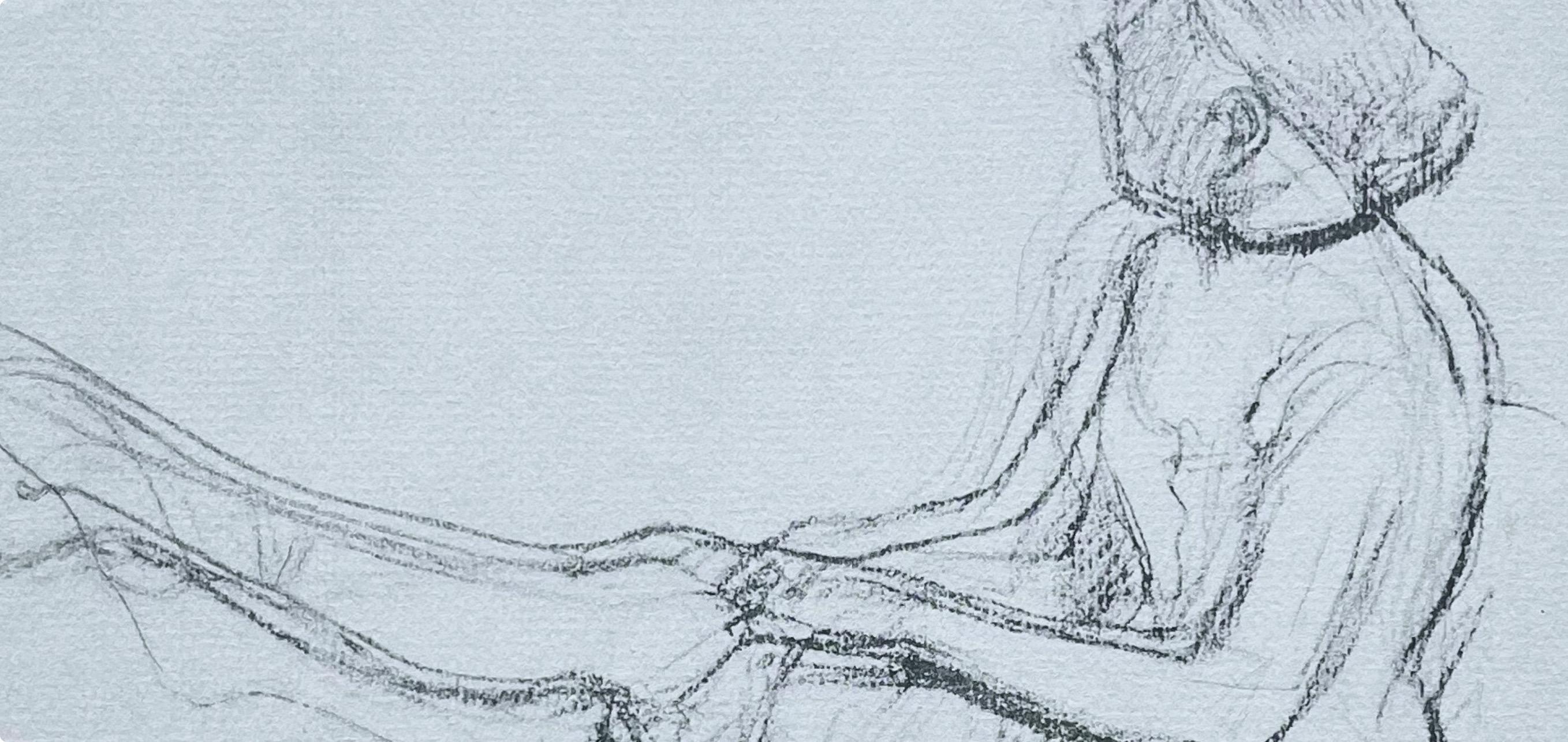 Edgar Degas, Seated Dancer, Removing Her Slipper, 1945 (after) For Sale 3