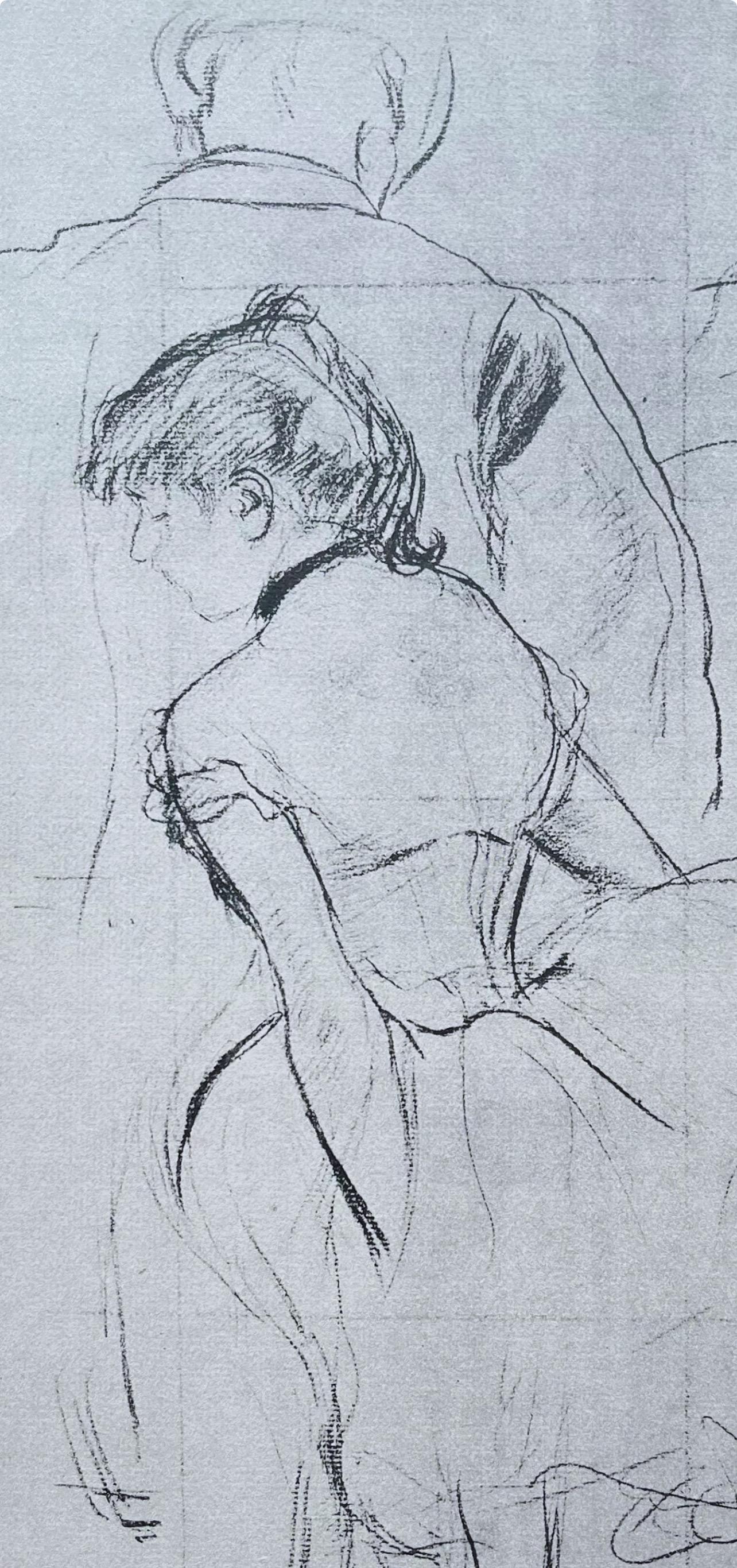 Edgar Degas, Danseuse arrangeant sa robe, 1945 (after) en vente 3