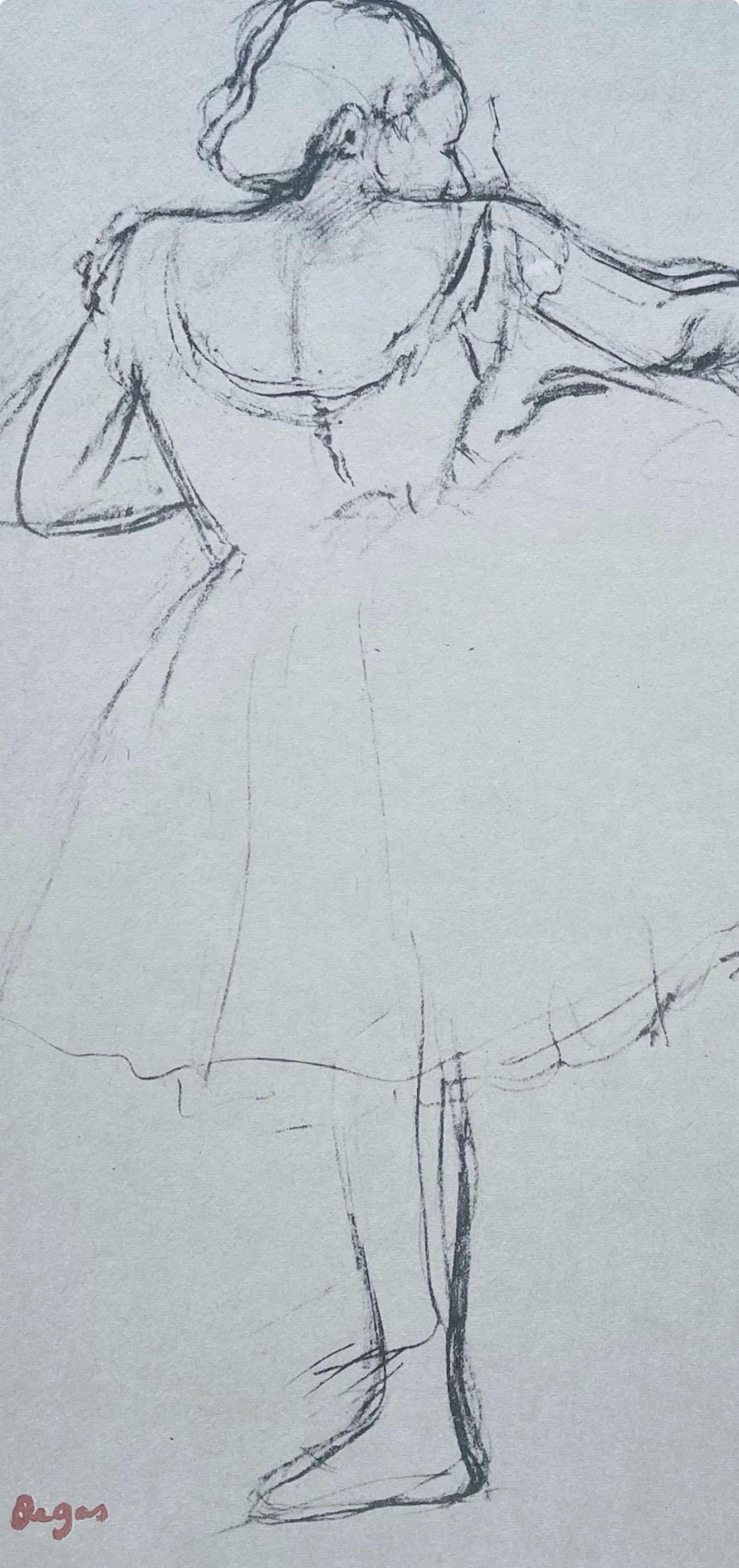 Edgar Degas, Dancer at the Barre, 1945 (after) For Sale 1